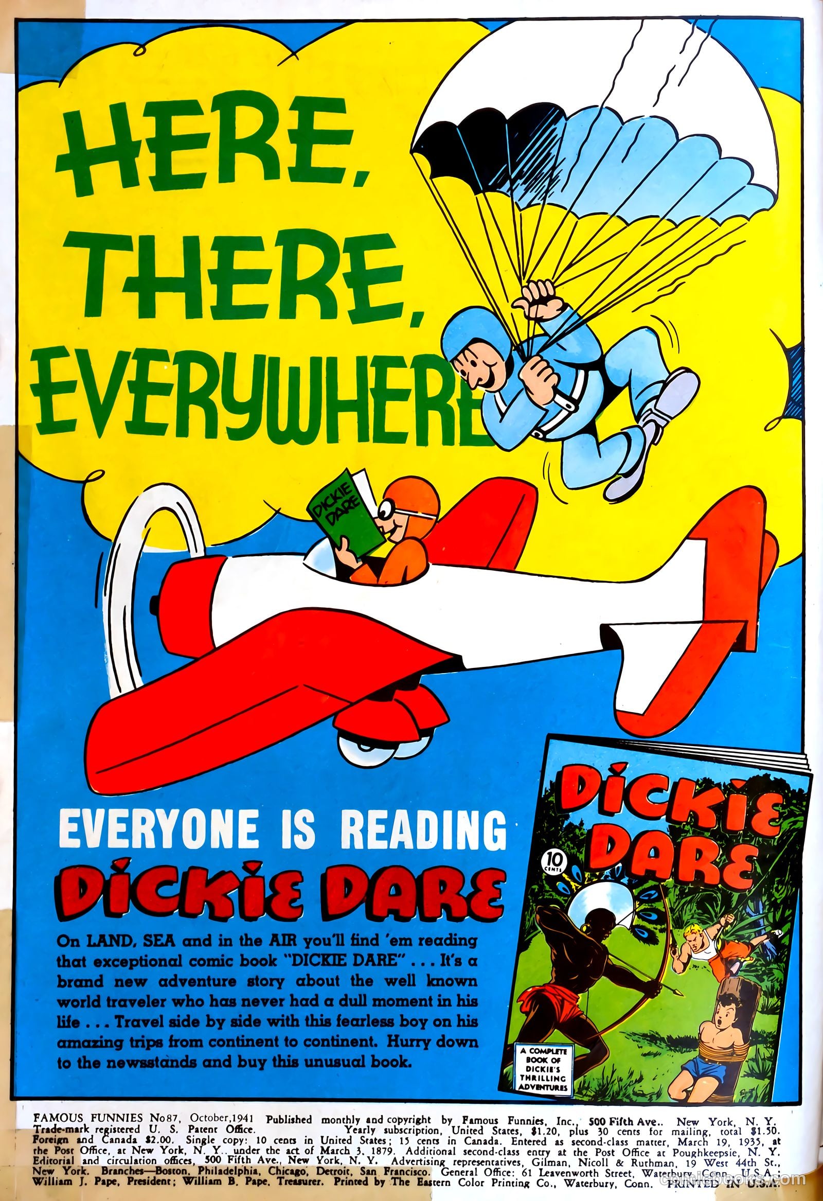 Famous Funnies #87 (1941) — page 2 of 60