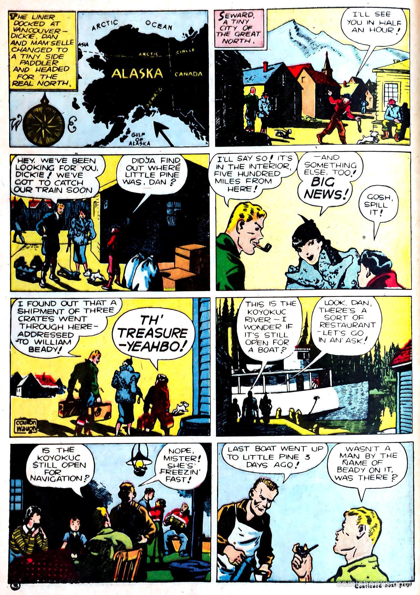Famous Funnies #87 (1941) — page 8 of 60