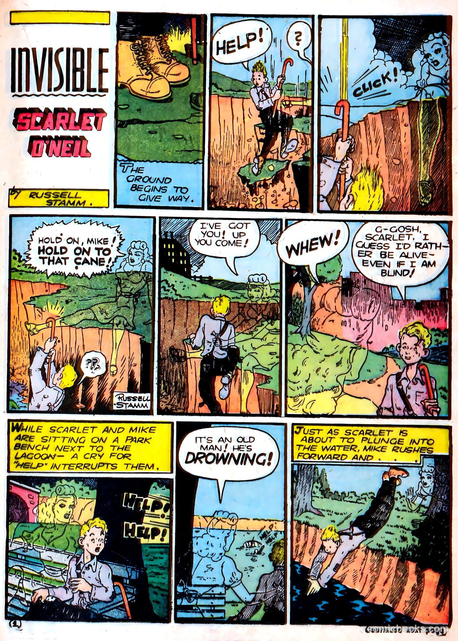 Famous Funnies #87 (1941) — page 19 of 60