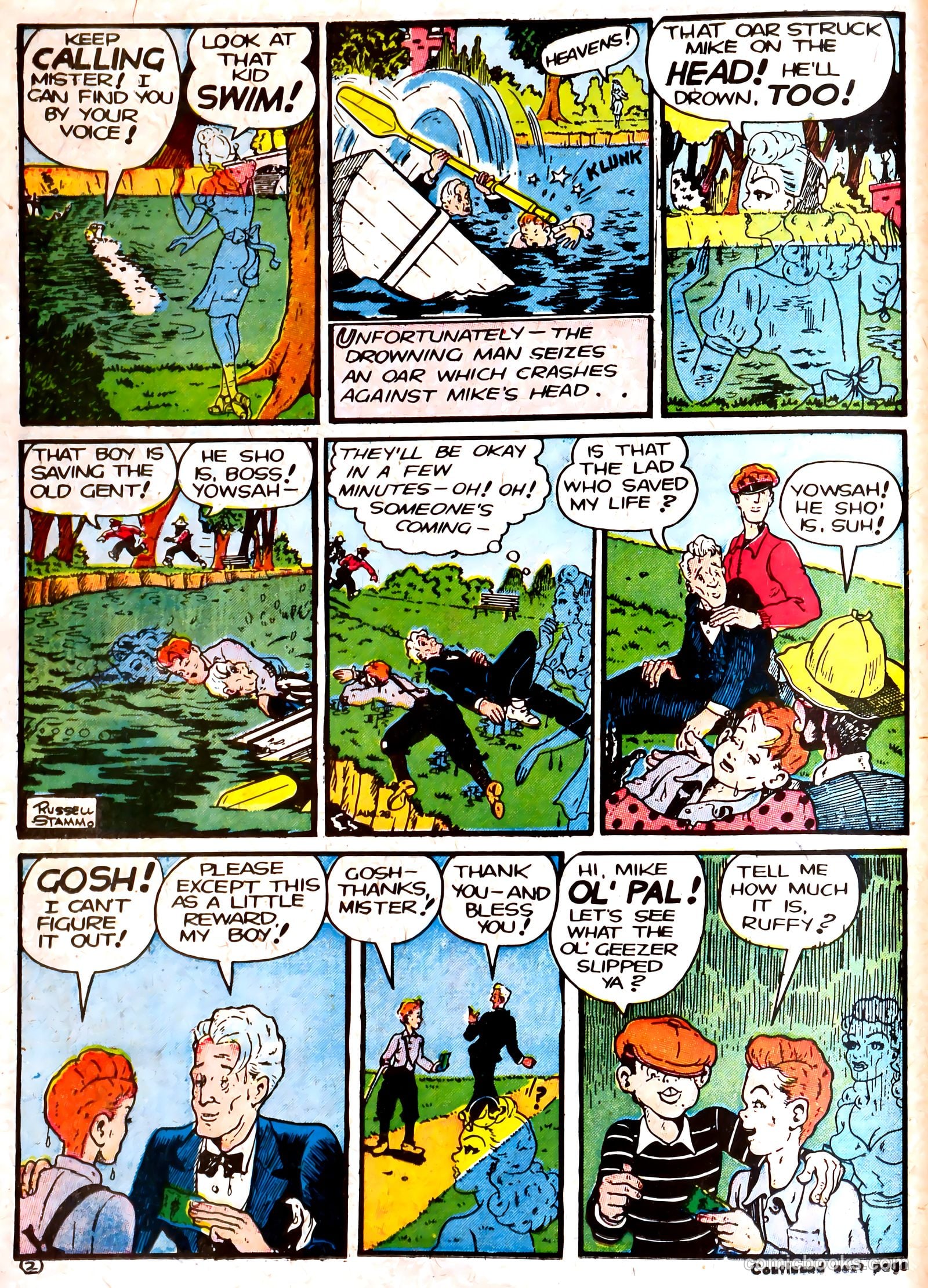 Famous Funnies #87 (1941) — page 20 of 60