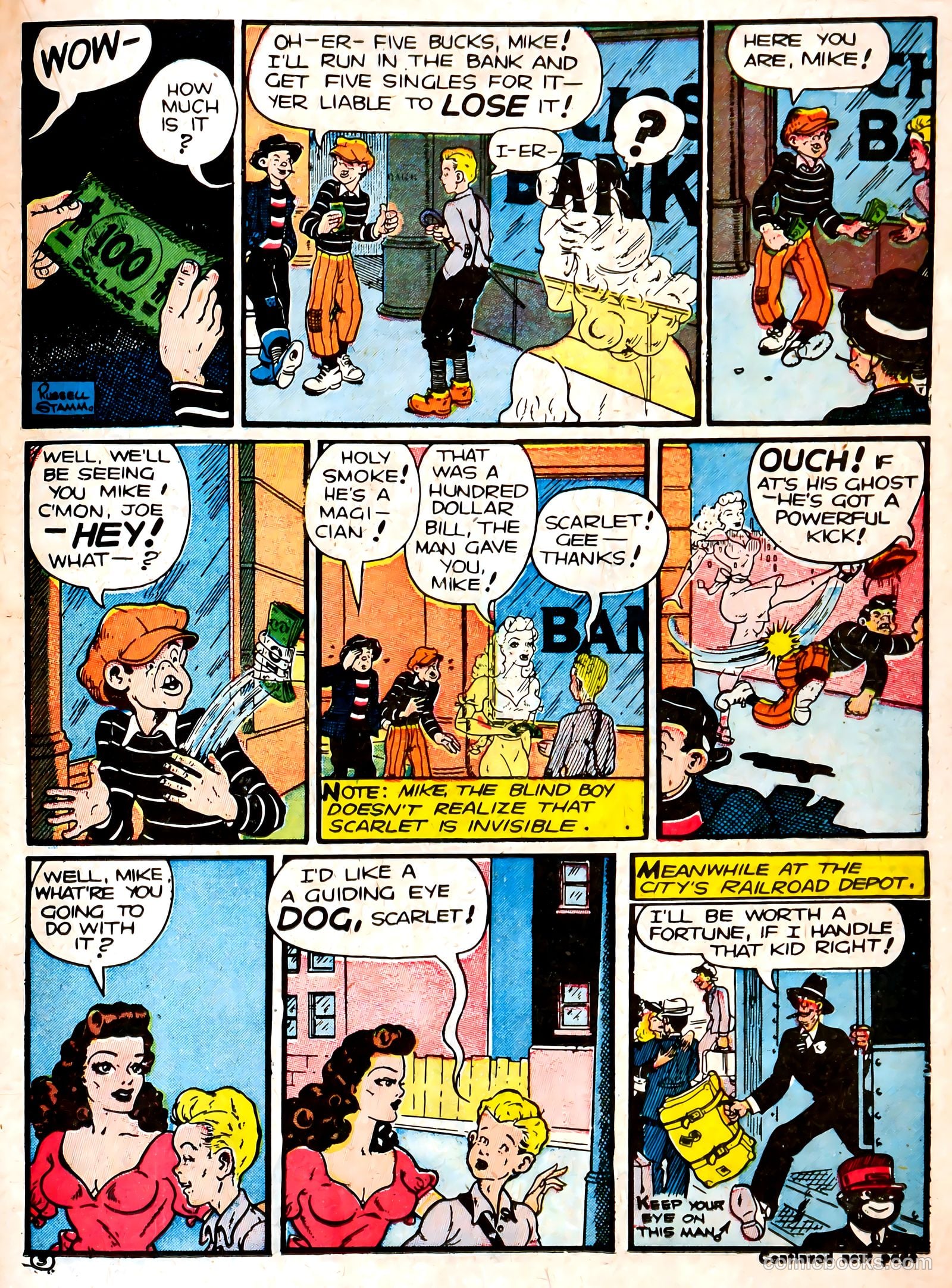 Famous Funnies #87 (1941) — page 21 of 60