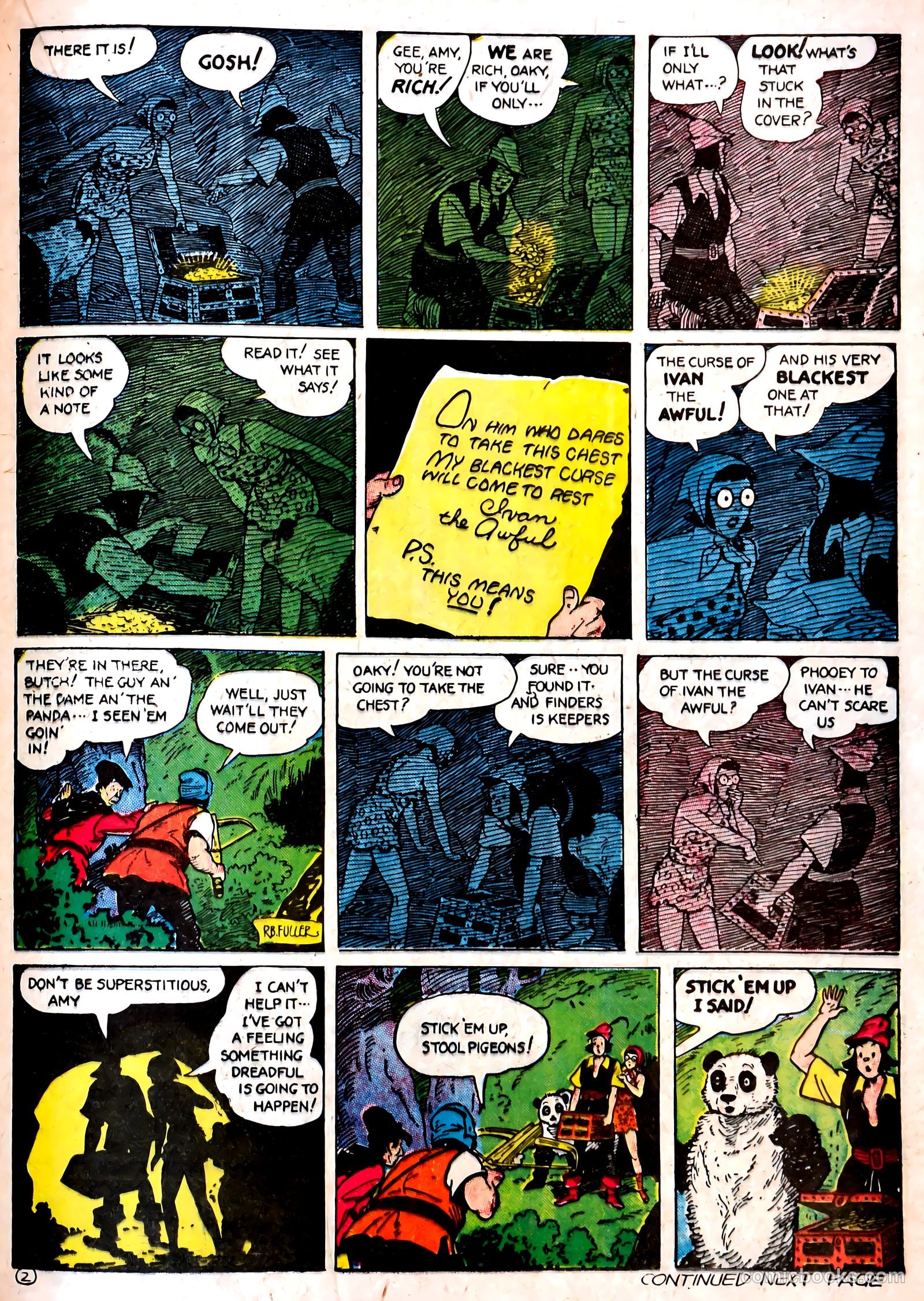 Famous Funnies #87 (1941) — page 32 of 60