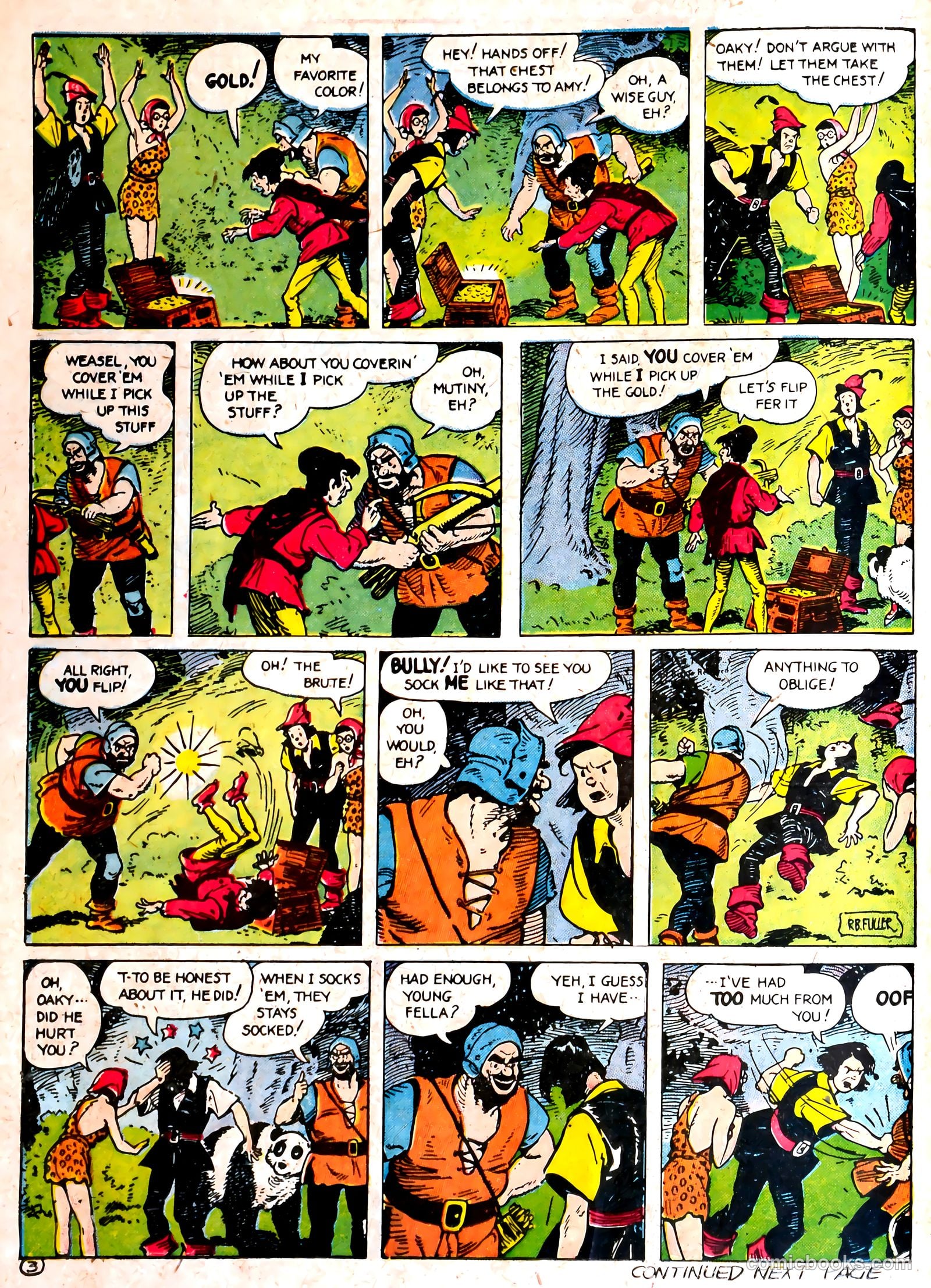 Famous Funnies #87 (1941) — page 33 of 60