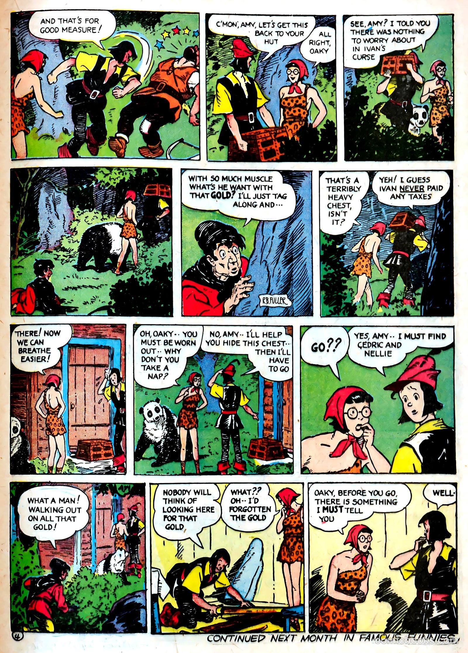 Famous Funnies #87 (1941) — page 34 of 60