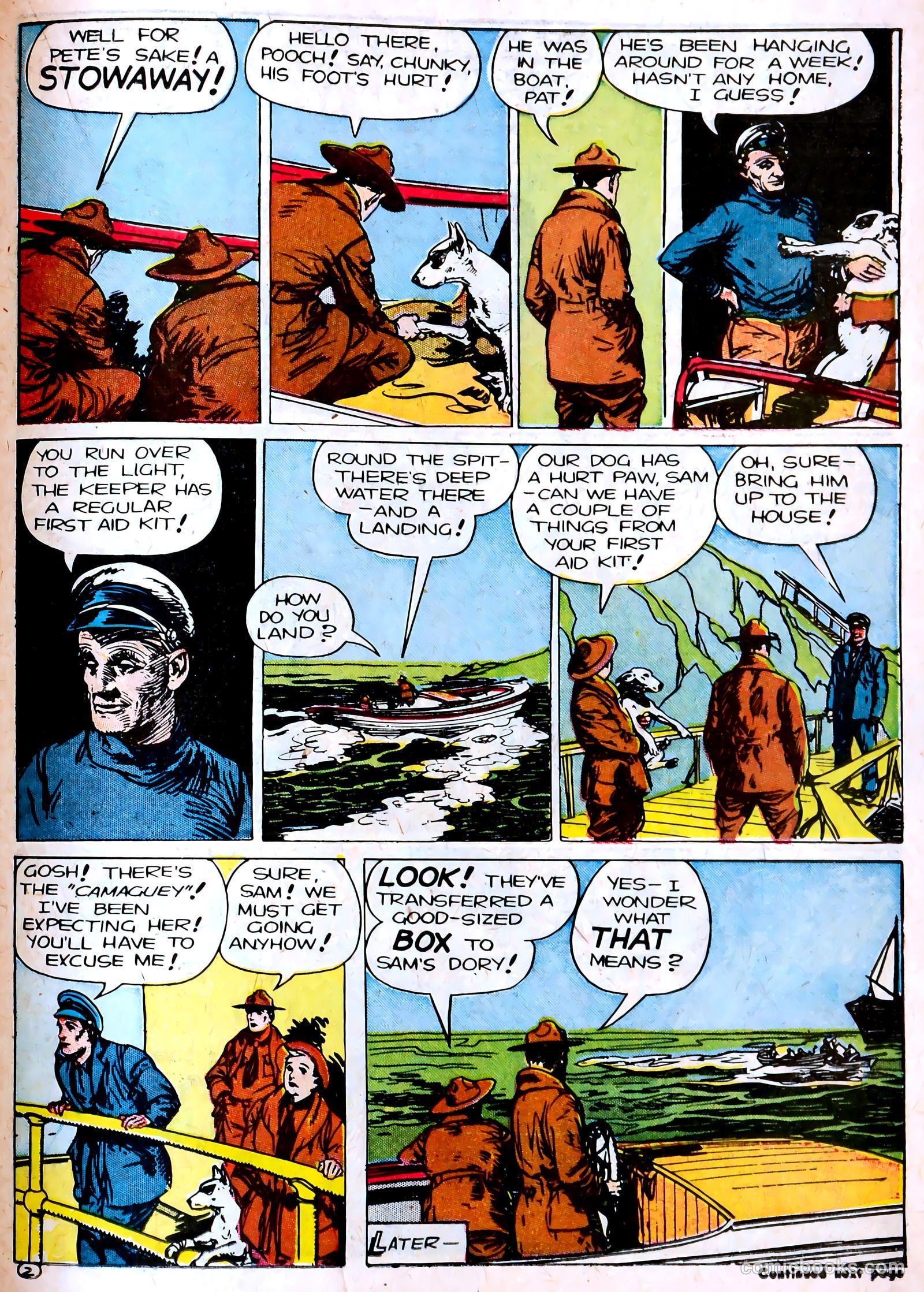 Famous Funnies #87 (1941) — page 36 of 60
