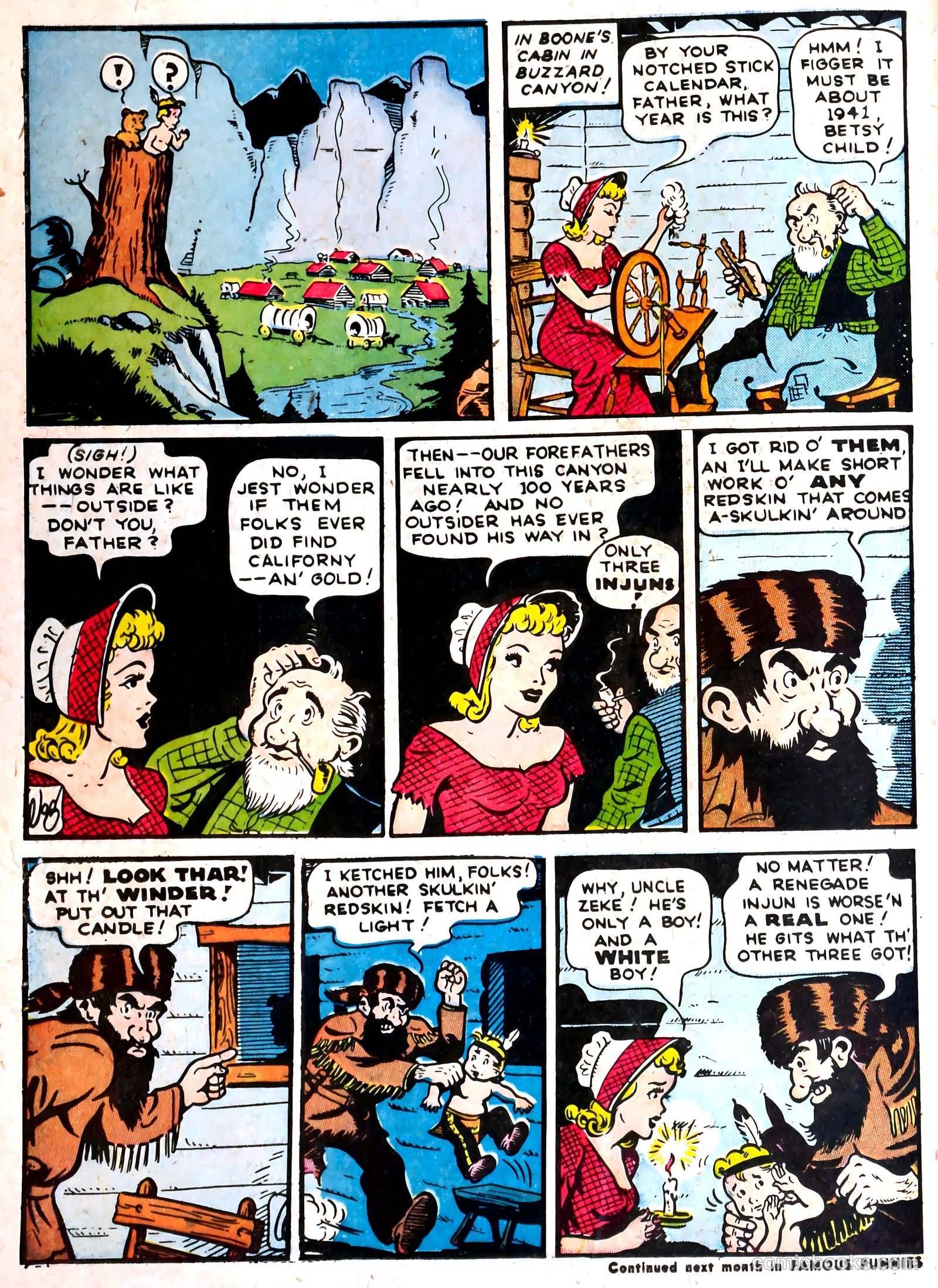 Famous Funnies #87 (1941) — page 41 of 60