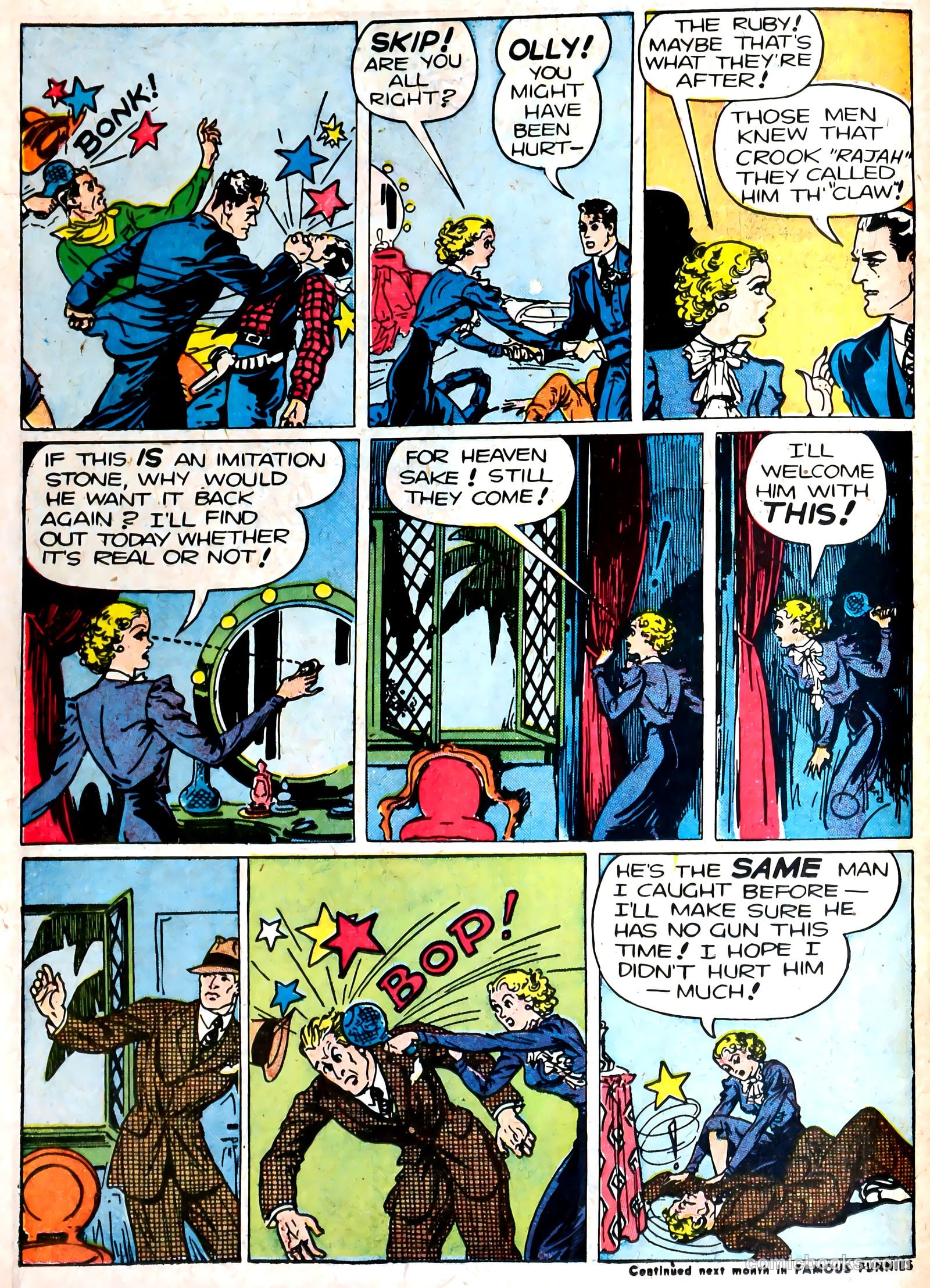 Famous Funnies #87 (1941) — page 43 of 60