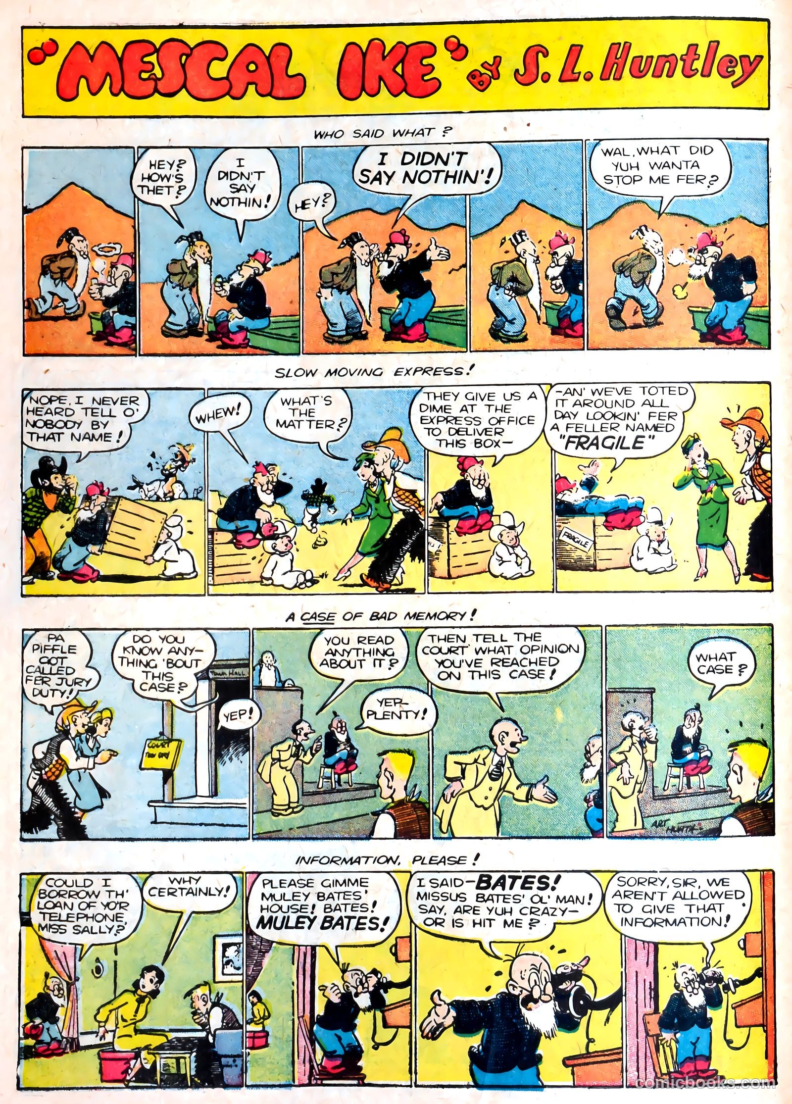 Famous Funnies #87 (1941) — page 49 of 60