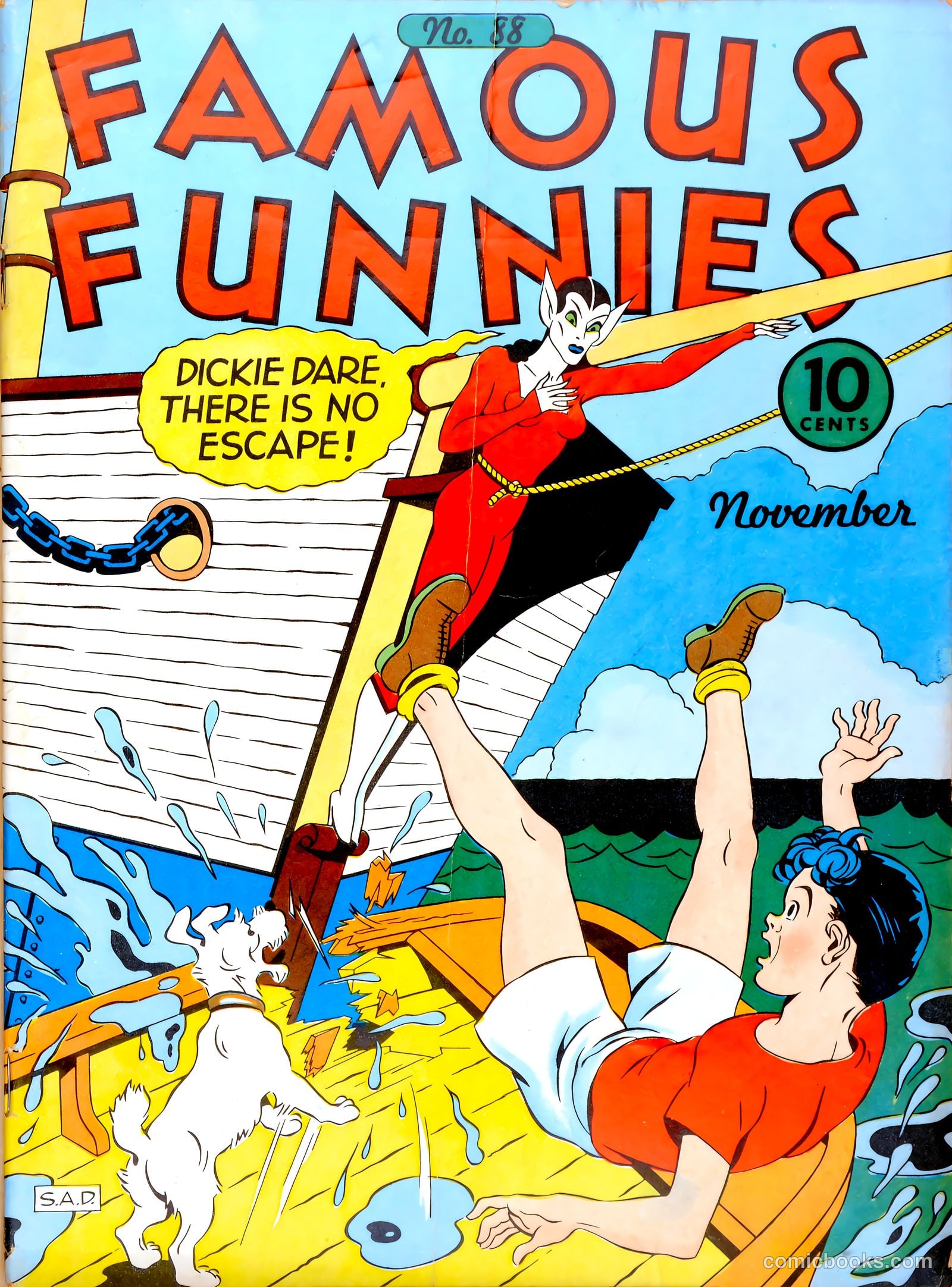 Famous Funnies #88