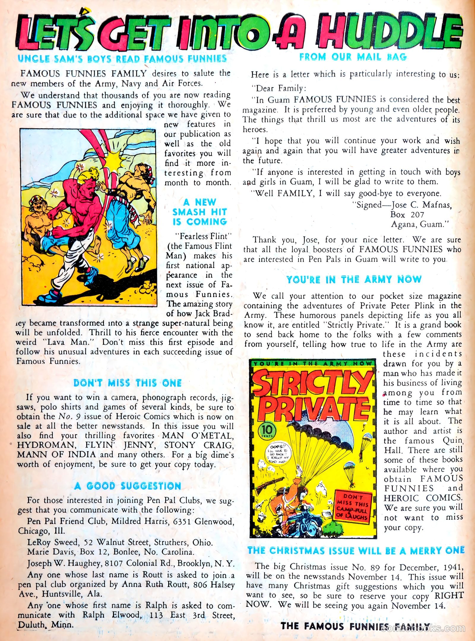 Famous Funnies #88 (1941) — page 5 of 60