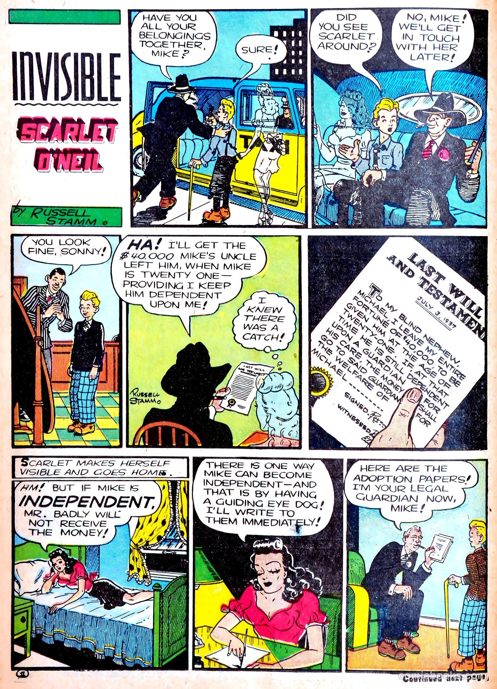 Famous Funnies #88 (1941) — page 19 of 60