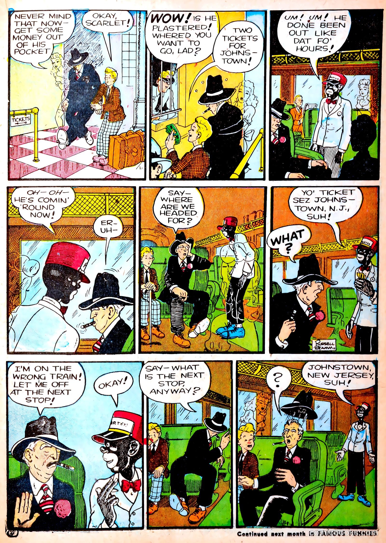 Famous Funnies #88 (1941) — page 22 of 60