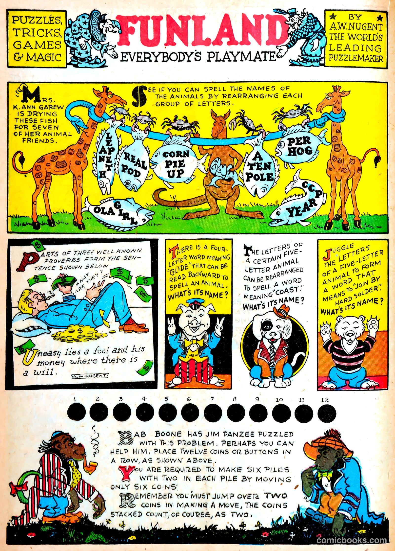 Famous Funnies #88 (1941) — page 23 of 60