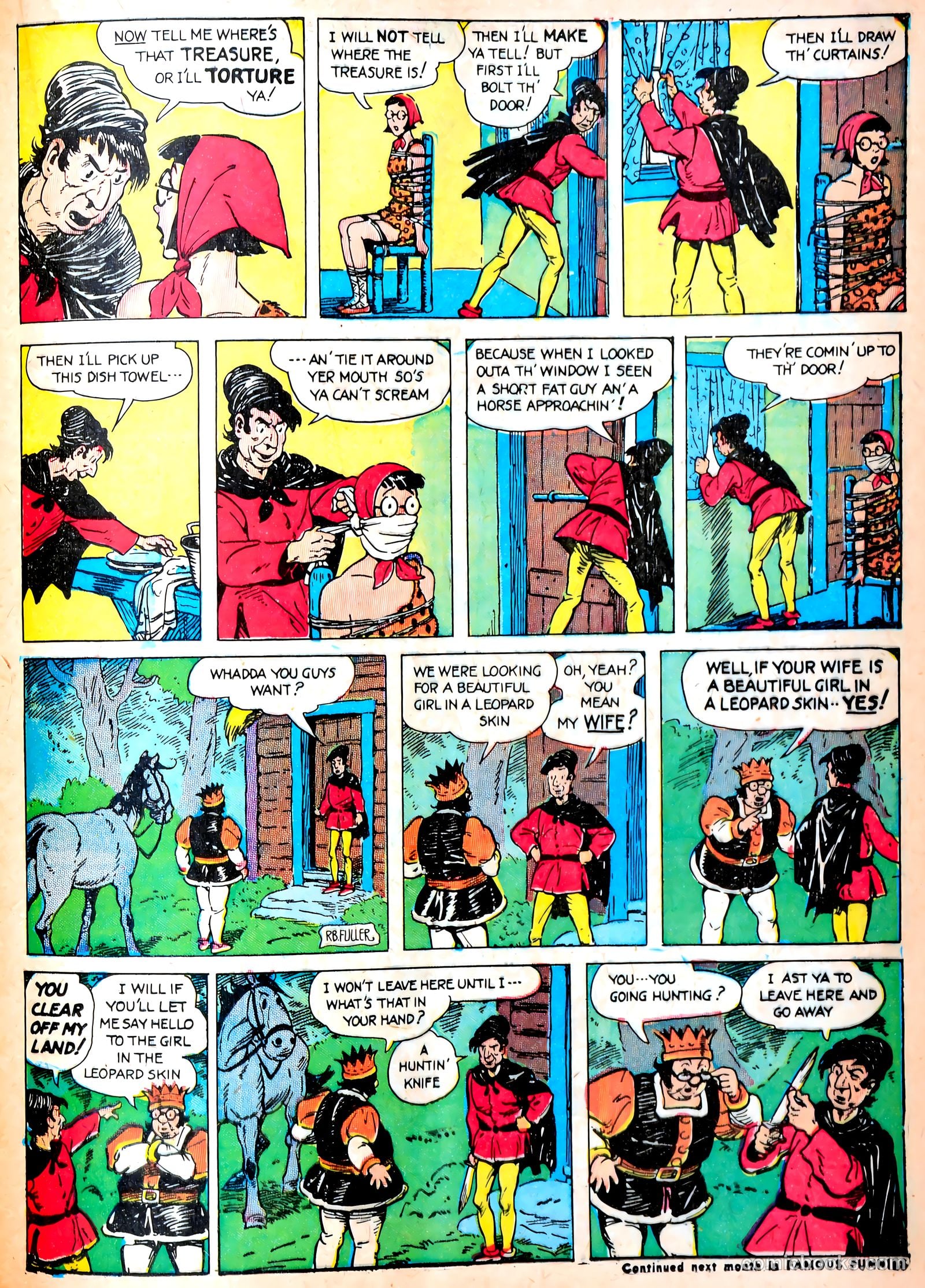 Famous Funnies #88 (1941) — page 35 of 60