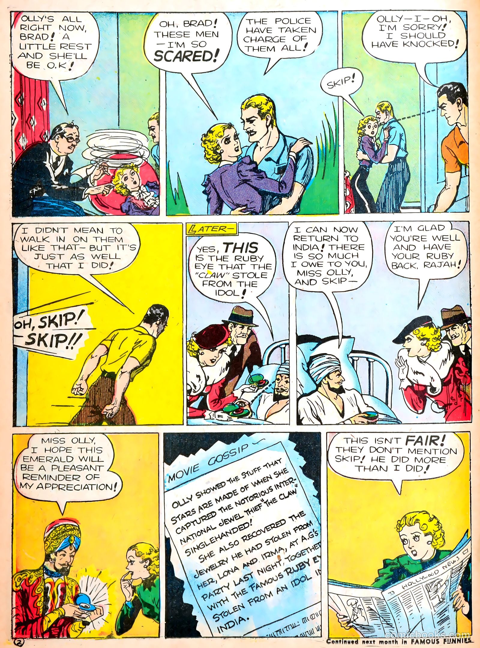 Famous Funnies #88 (1941) — page 44 of 60