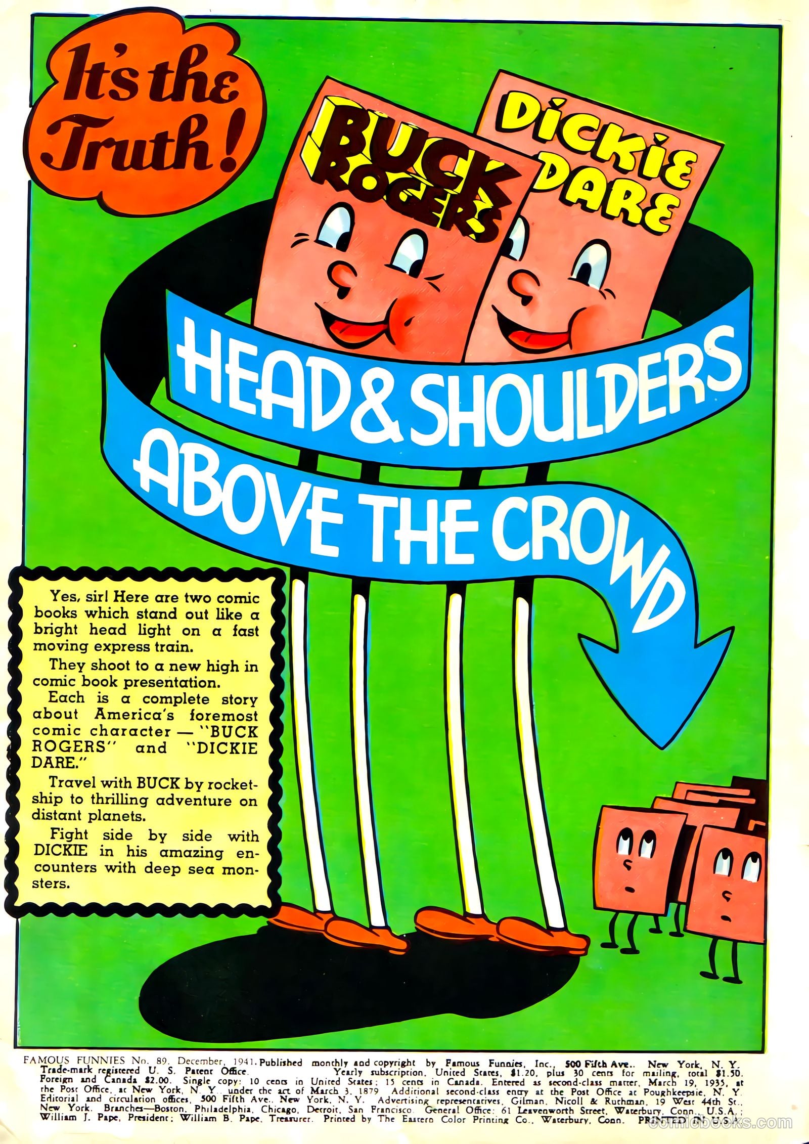 Famous Funnies #89 (1941) — page 2 of 63