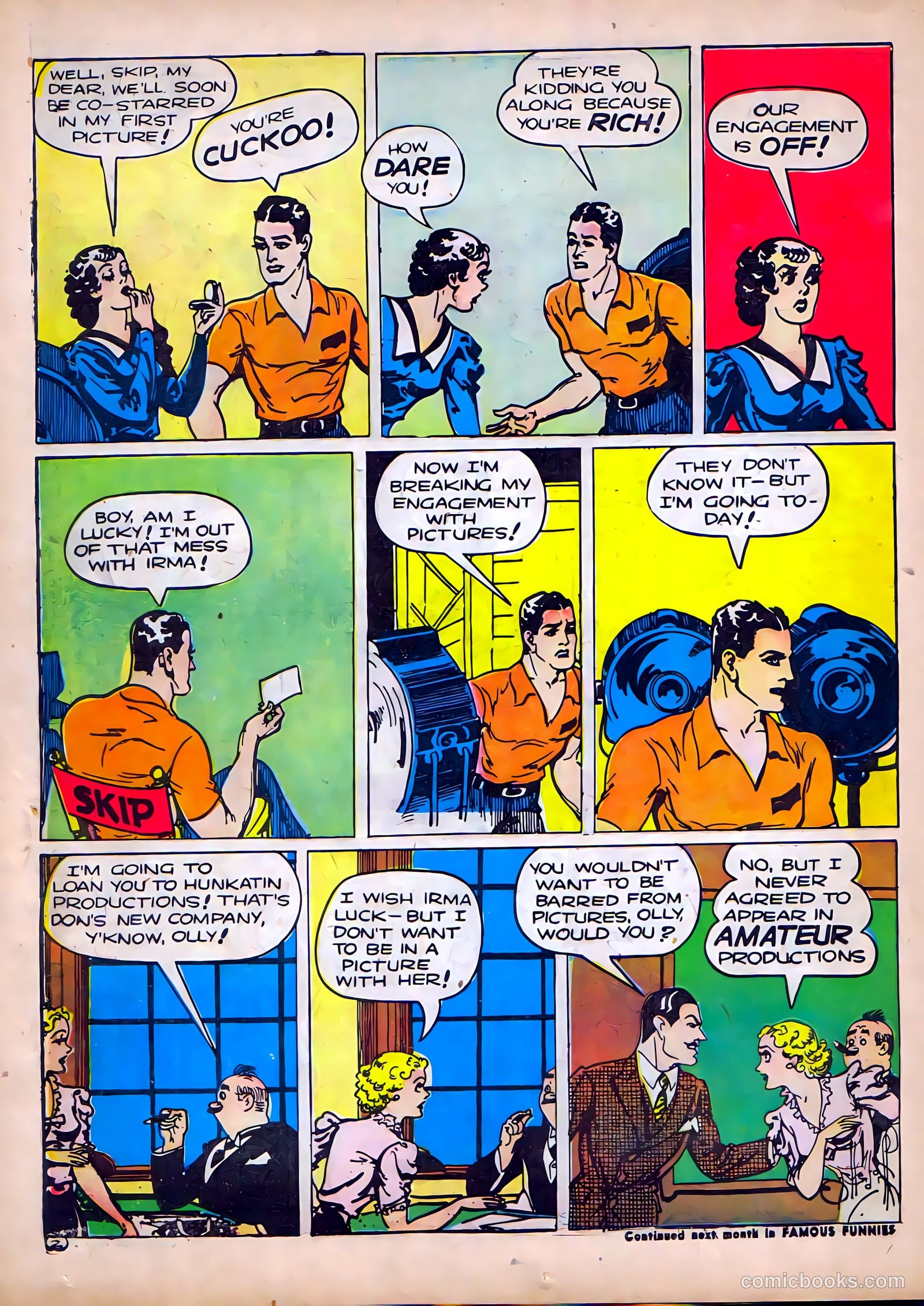Famous Funnies #89 (1941) — page 45 of 63