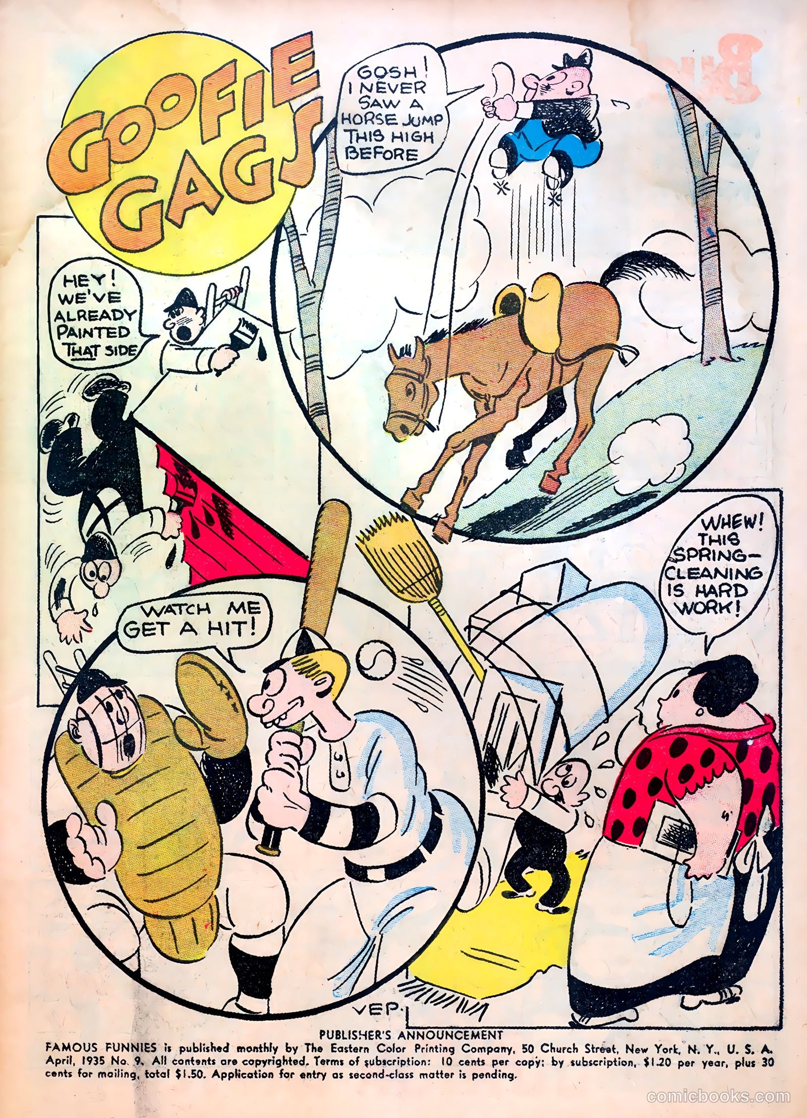 Famous Funnies #9 (1935) — page 3 of 64