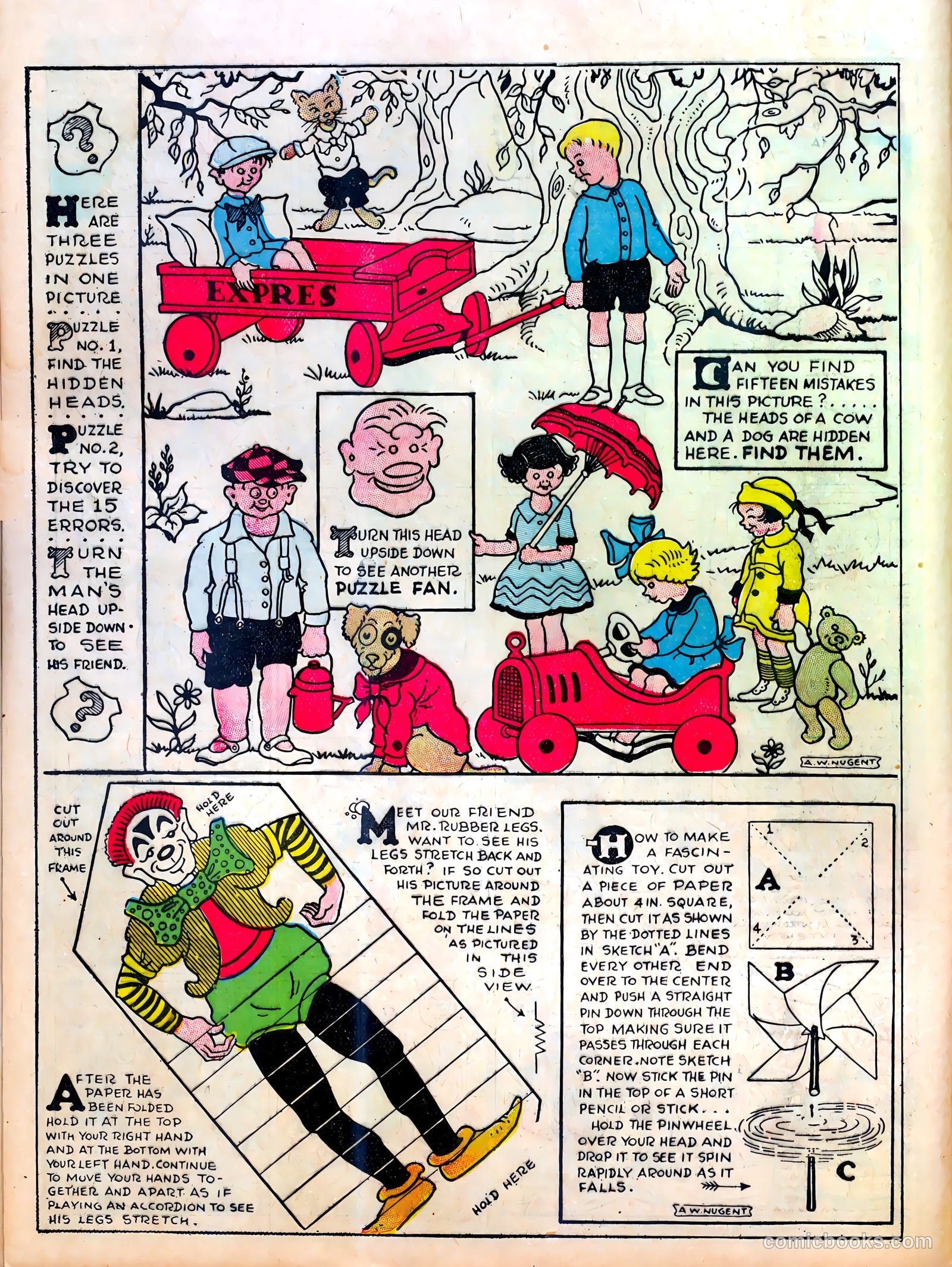 Famous Funnies #9 (1935) — page 18 of 64