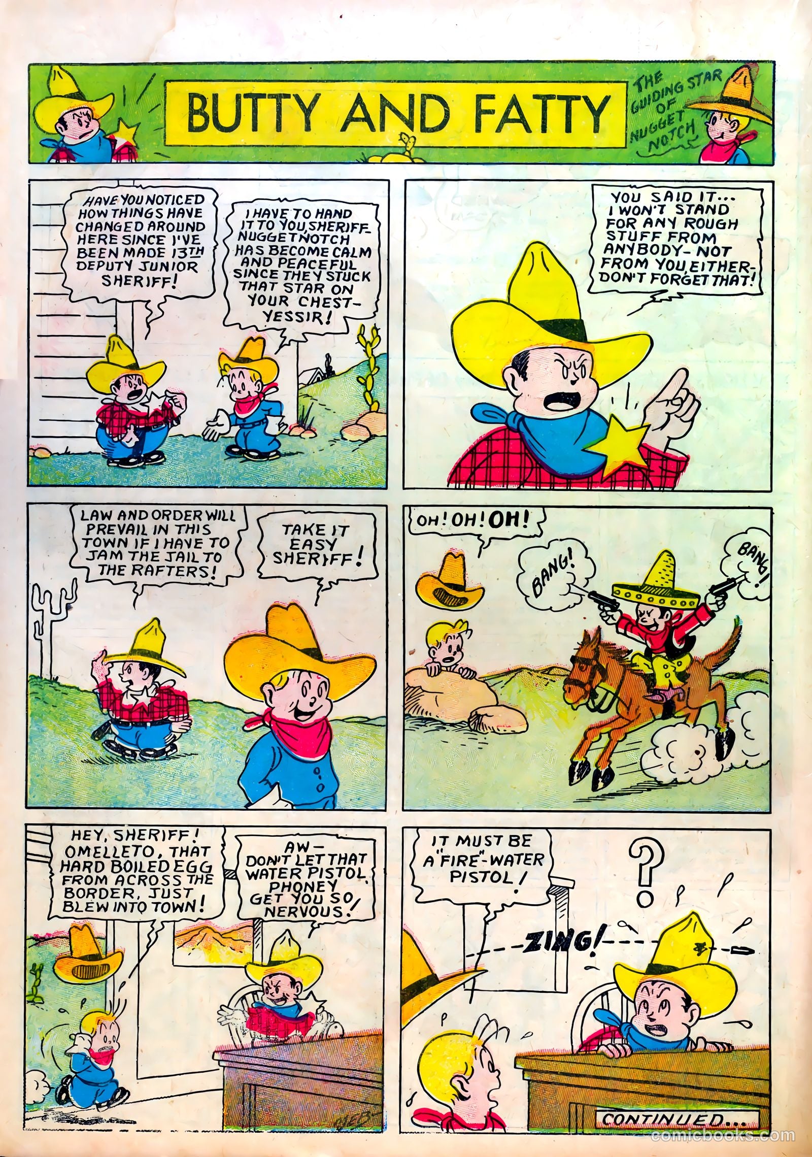 Famous Funnies #9 (1935) — page 20 of 64