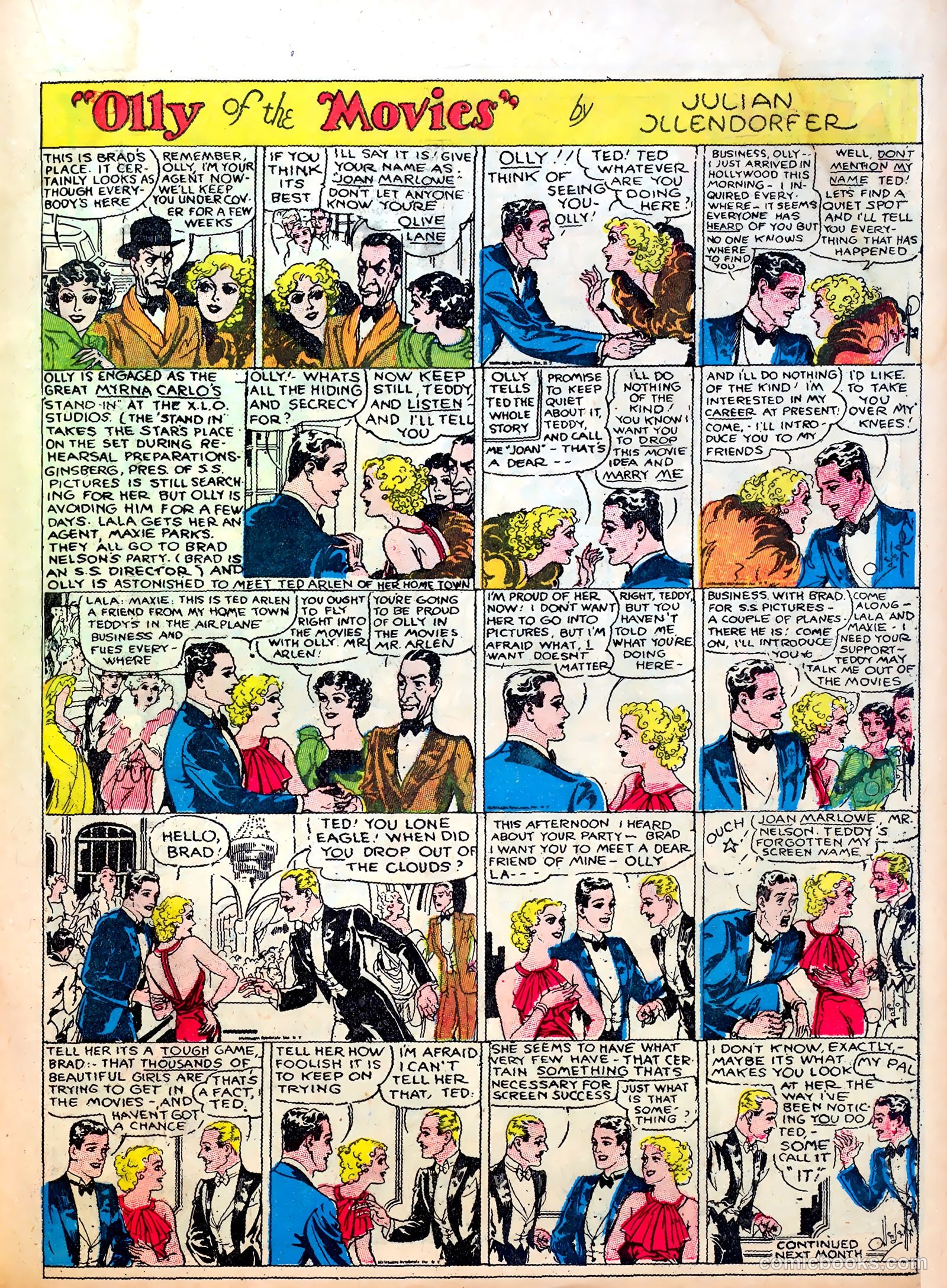Famous Funnies #9 (1935) — page 23 of 64