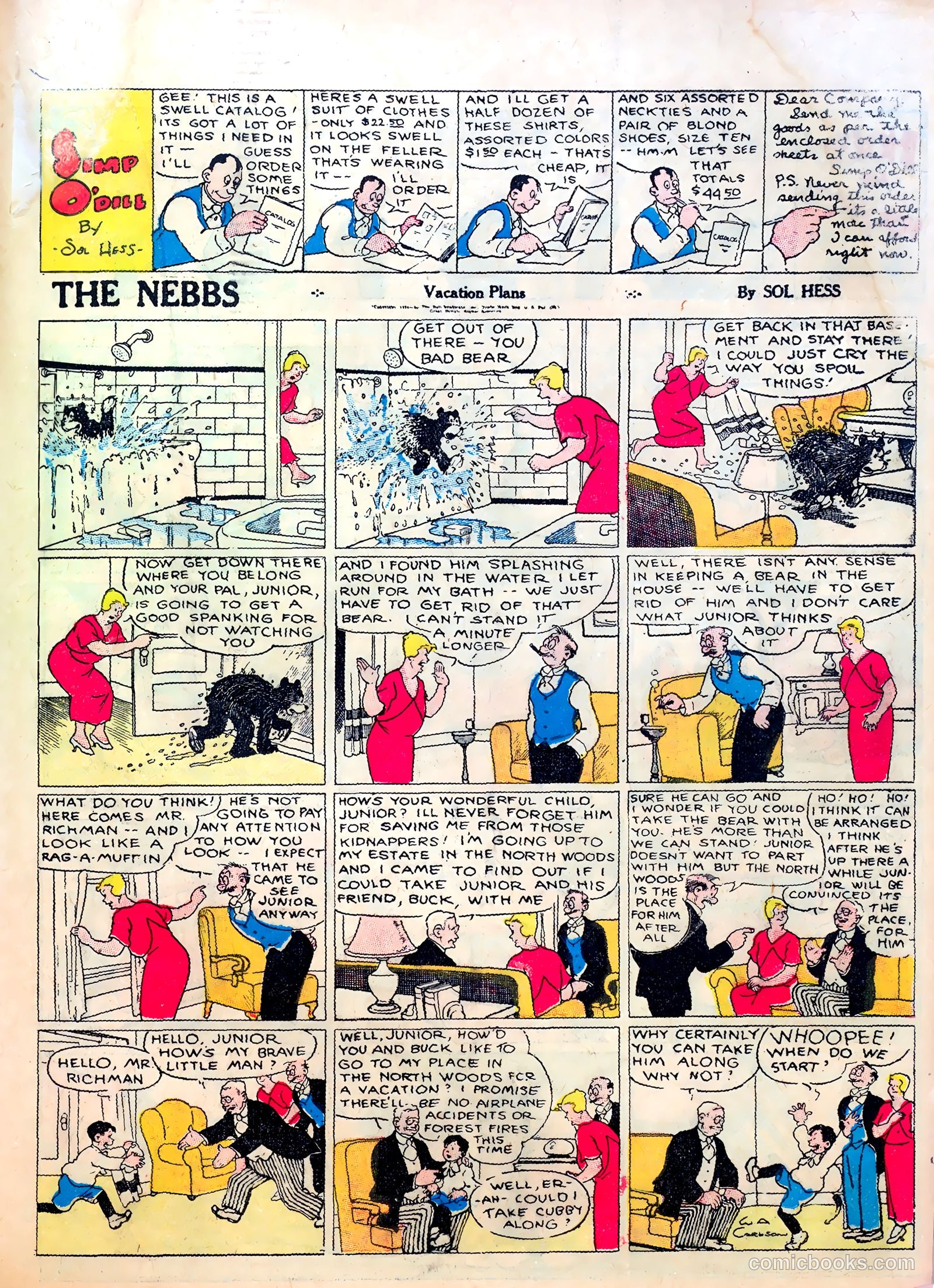Famous Funnies #9 (1935) — page 31 of 64