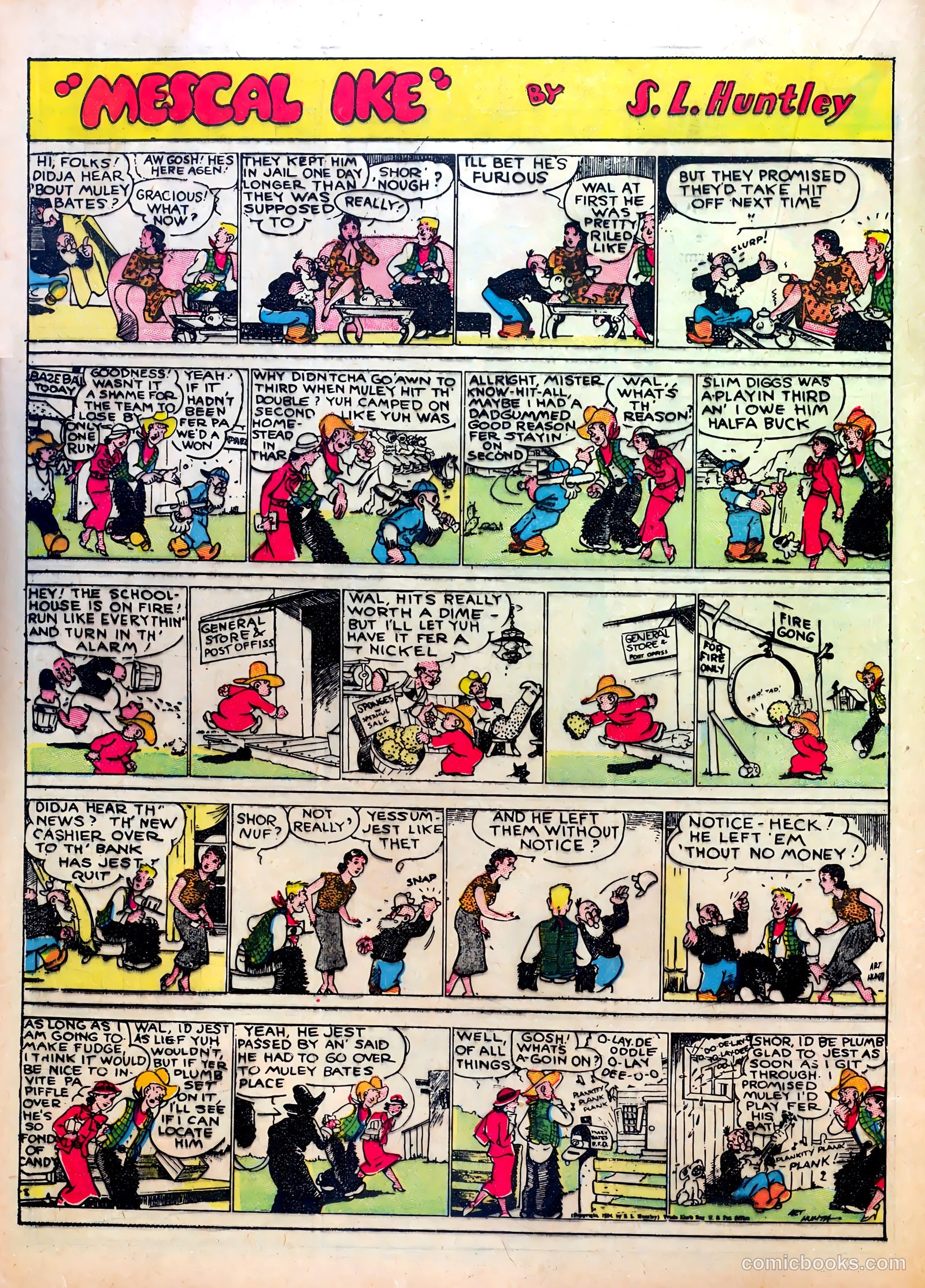 Famous Funnies #9 (1935) — page 34 of 64