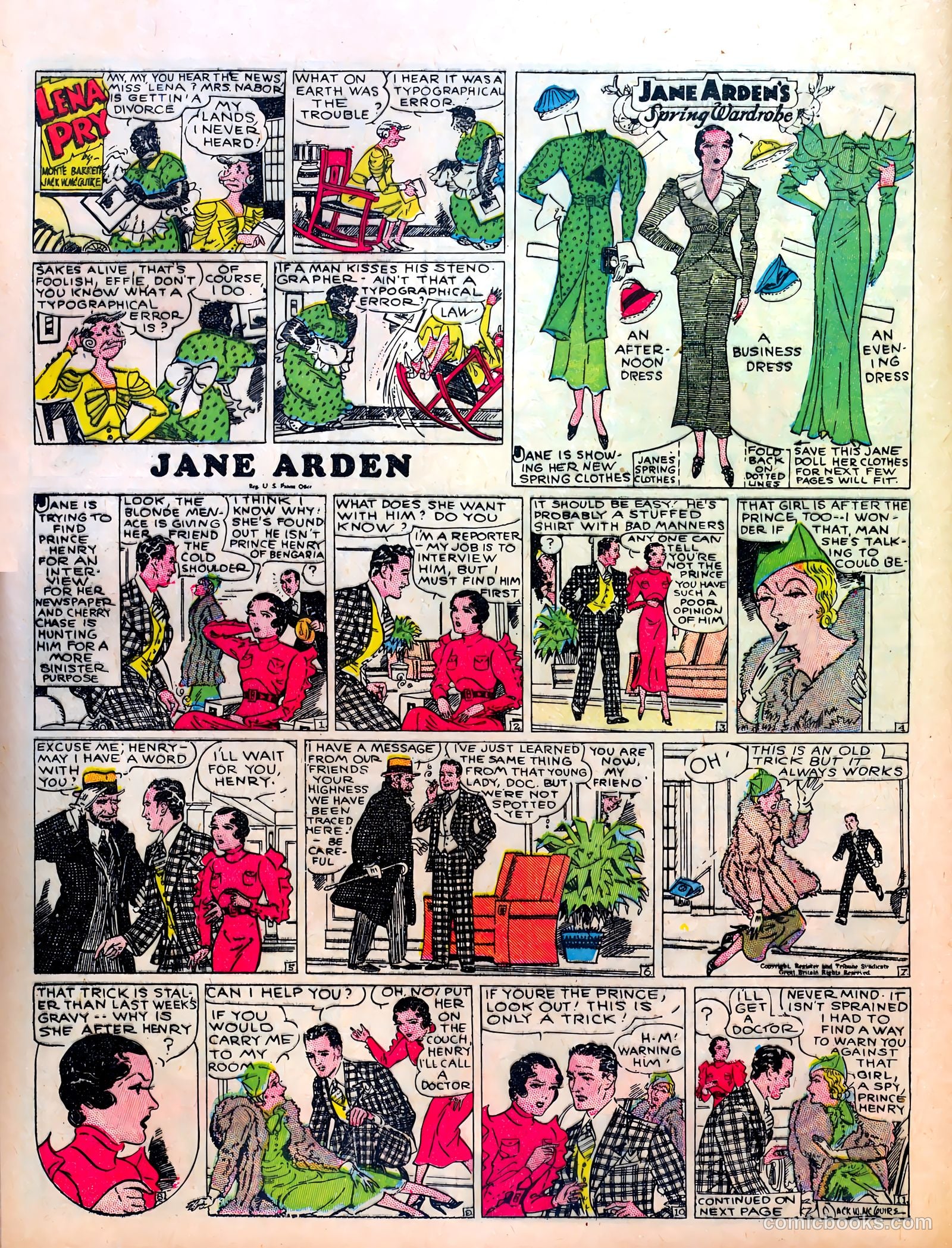 Famous Funnies #9 (1935) — page 42 of 64