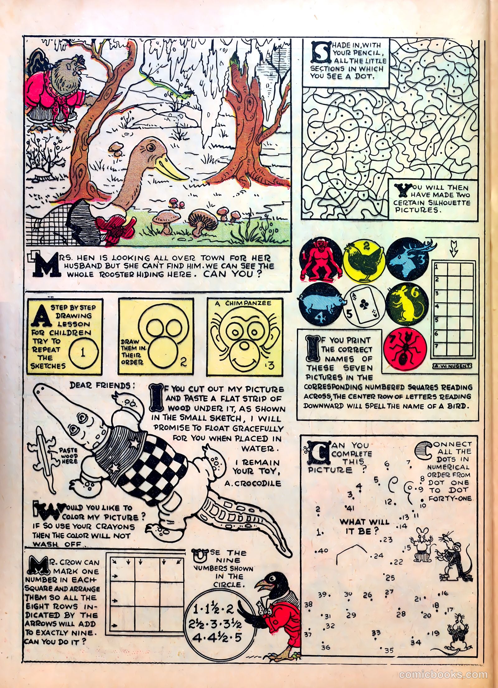 Famous Funnies #9 (1935) — page 56 of 64