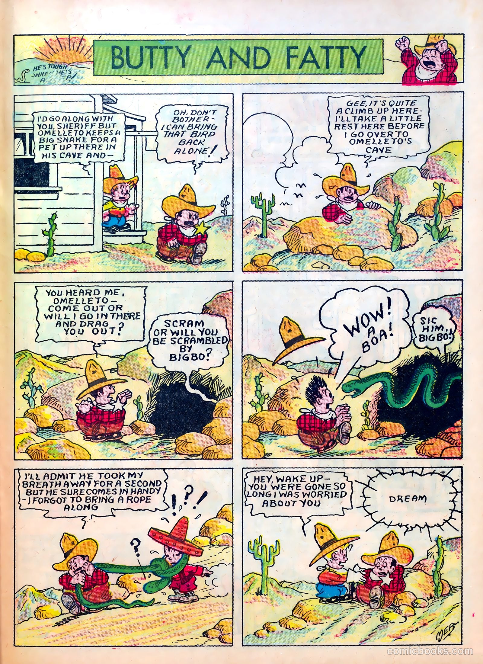 Famous Funnies #9 (1935) — page 57 of 64