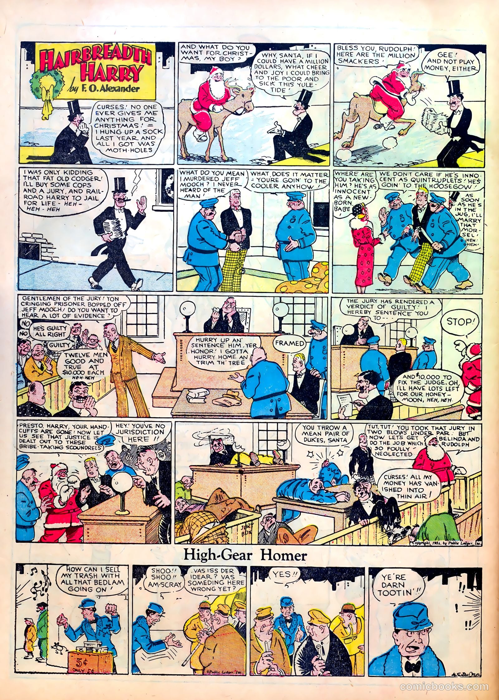 Famous Funnies #9 (1935) — page 60 of 64