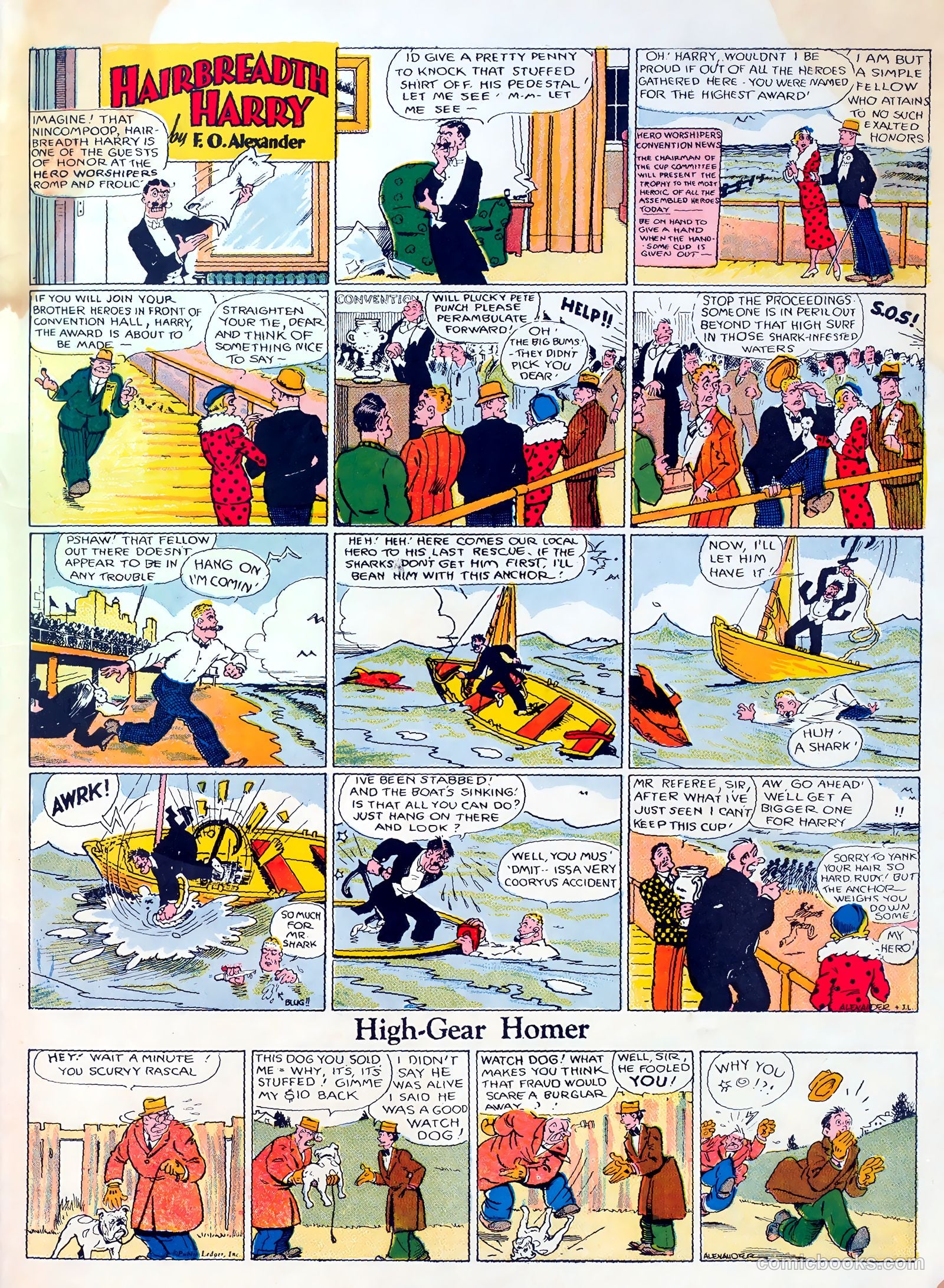 Famous Funnies #9 (1935) — page 63 of 64