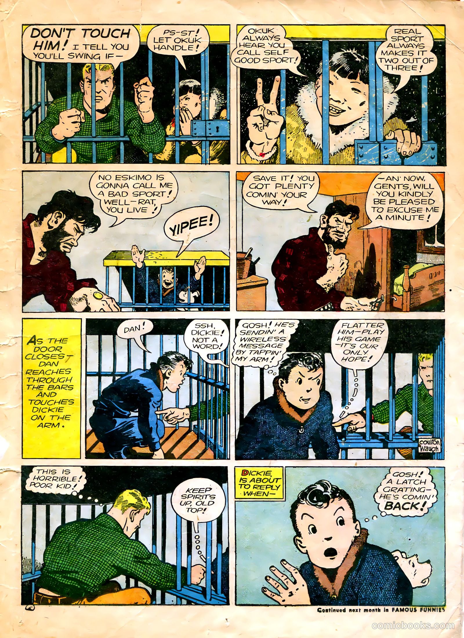 Famous Funnies #90 (1942) — page 22 of 57