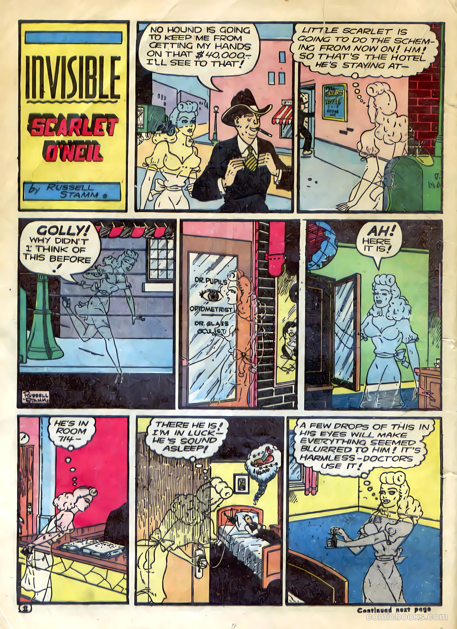 Famous Funnies #90 (1942) — page 23 of 57