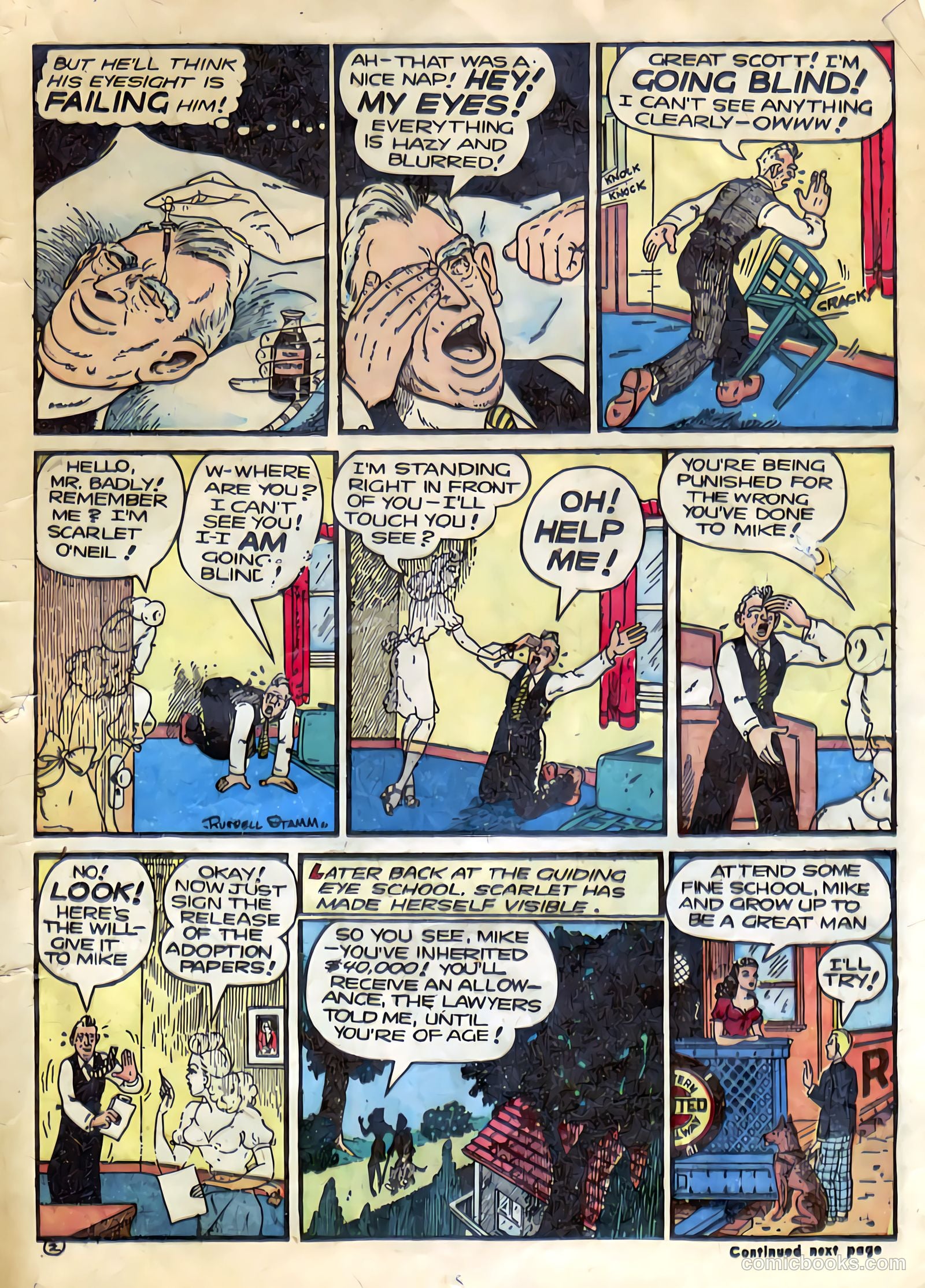 Famous Funnies #90 (1942) — page 24 of 57