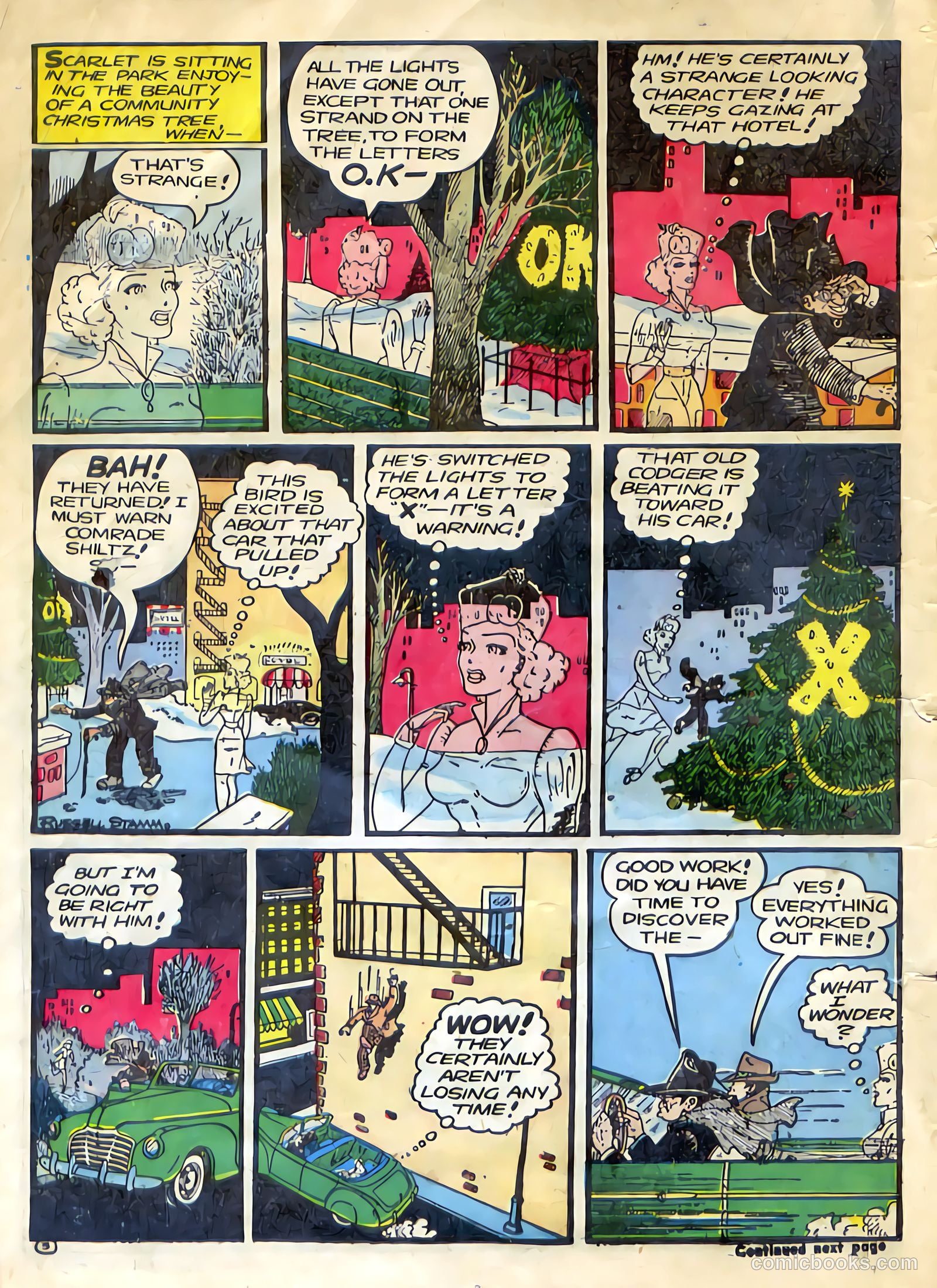 Famous Funnies #90 (1942) — page 25 of 57
