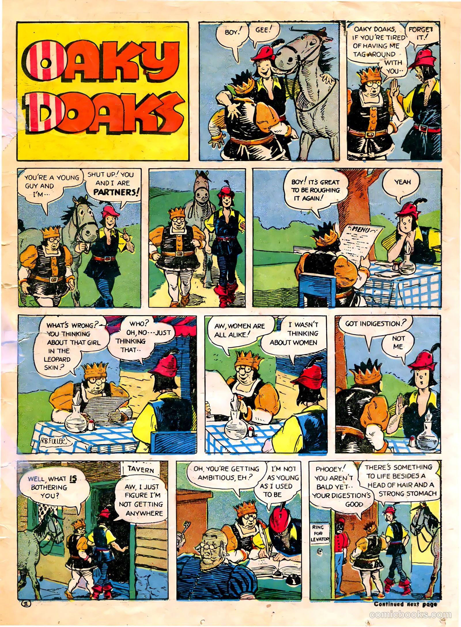 Famous Funnies #90 (1942) — page 36 of 57