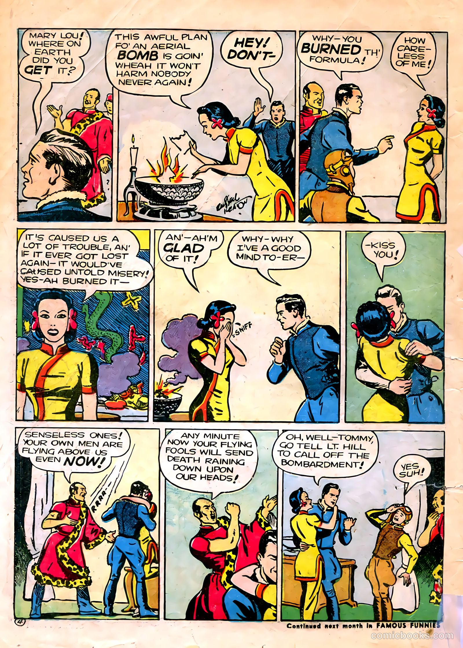 Famous Funnies #90 (1942) — page 41 of 57