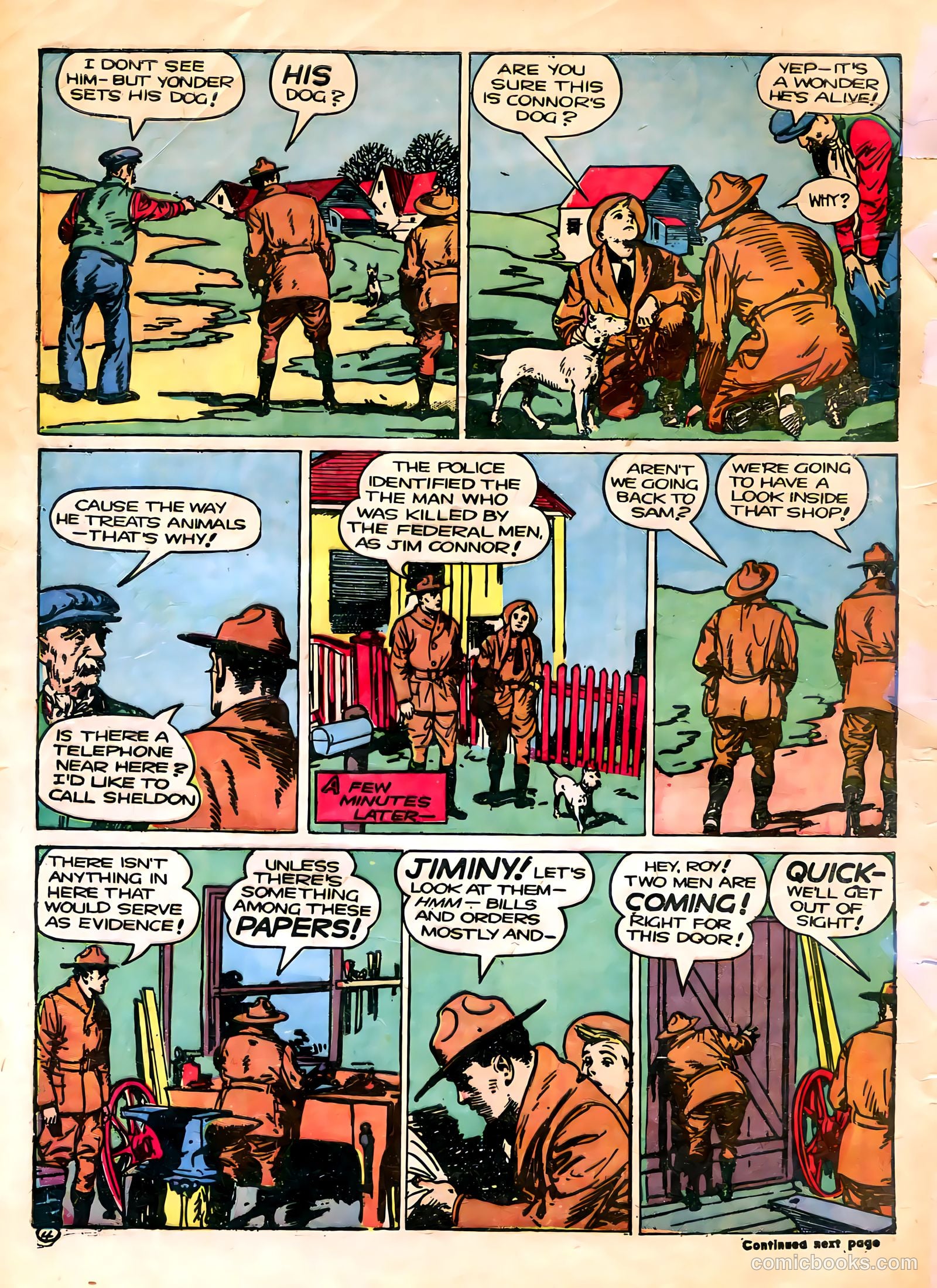 Famous Funnies #90 (1942) — page 45 of 57