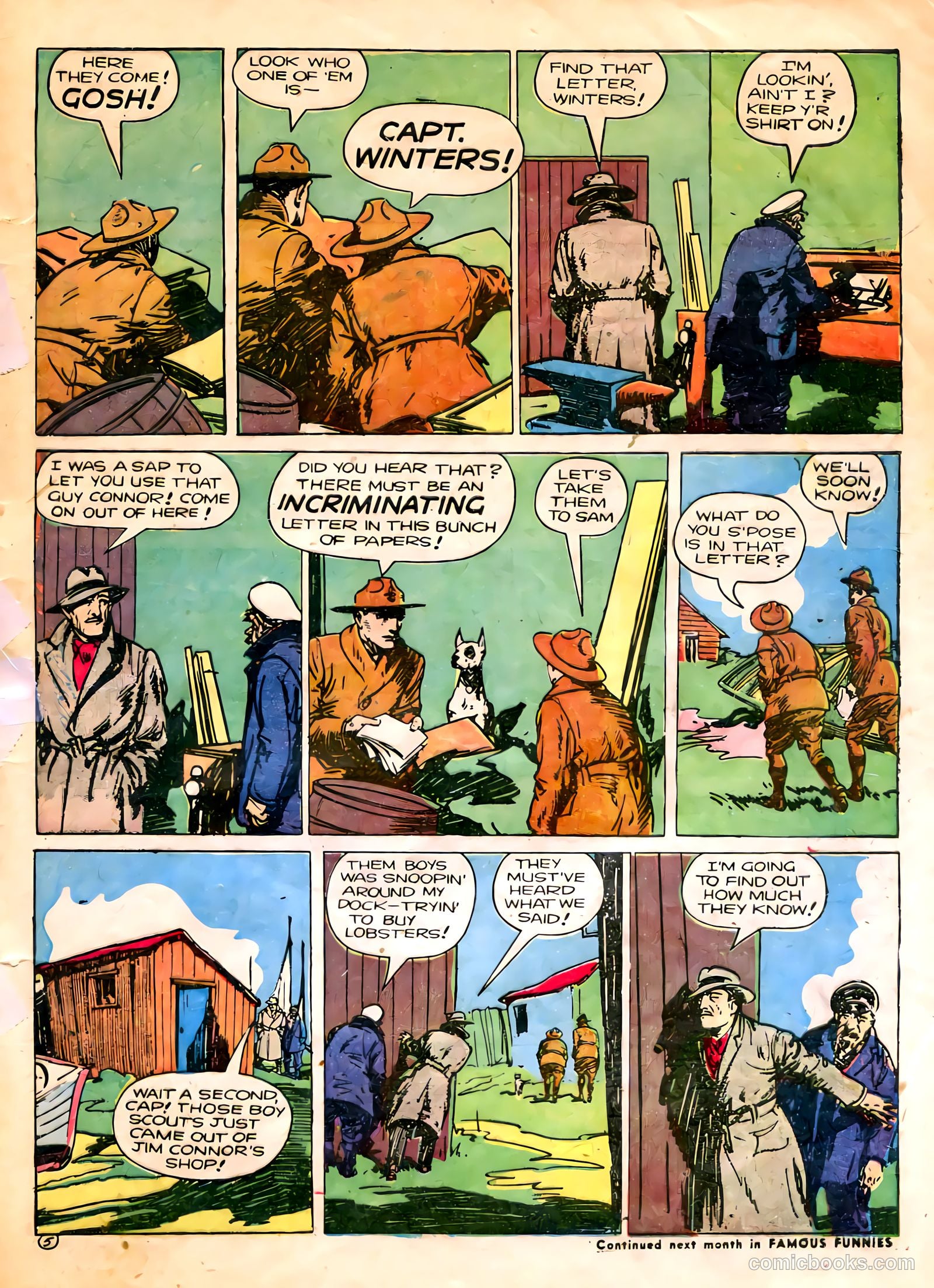 Famous Funnies #90 (1942) — page 46 of 57