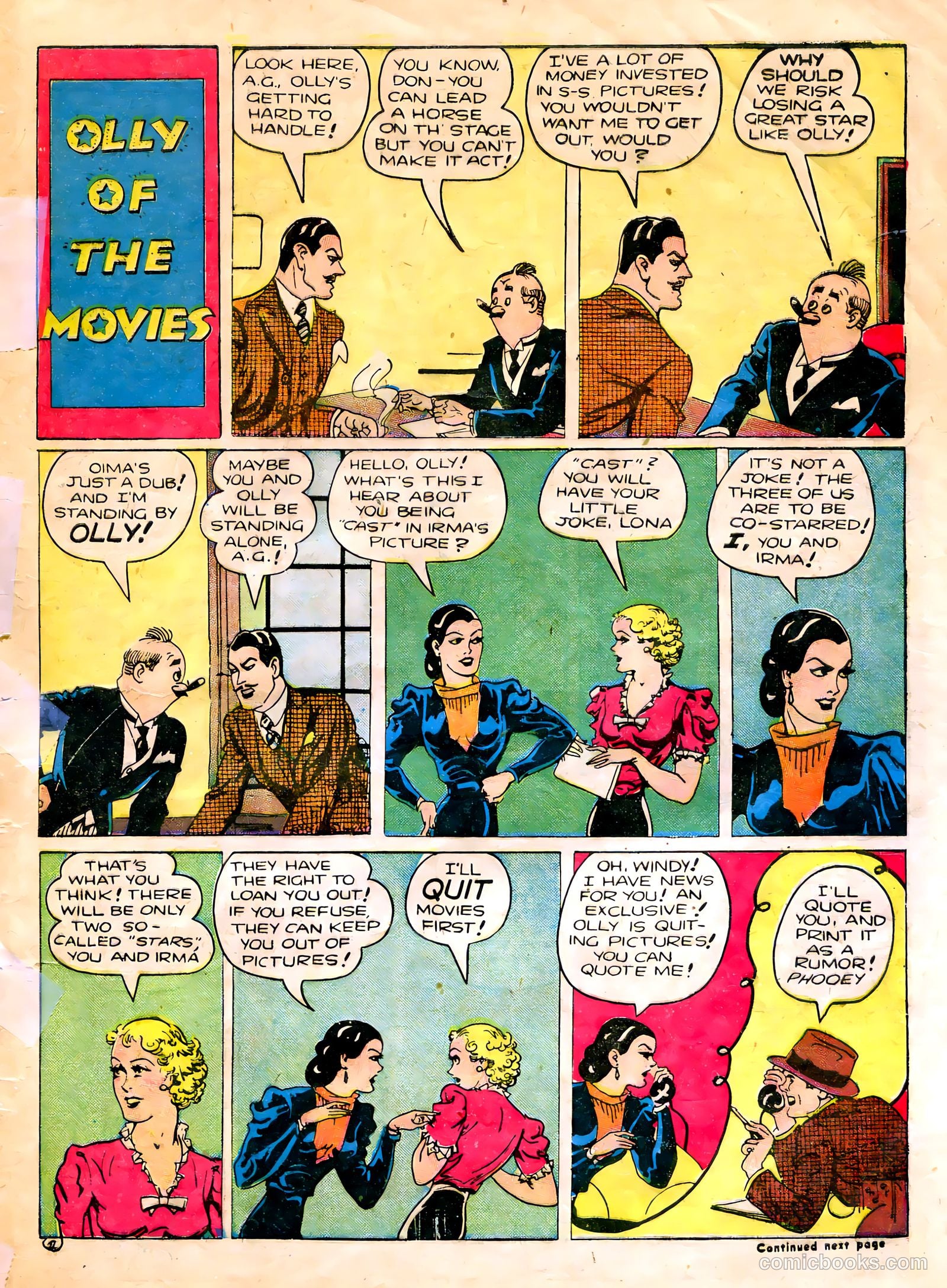 Famous Funnies #90 (1942) — page 48 of 57