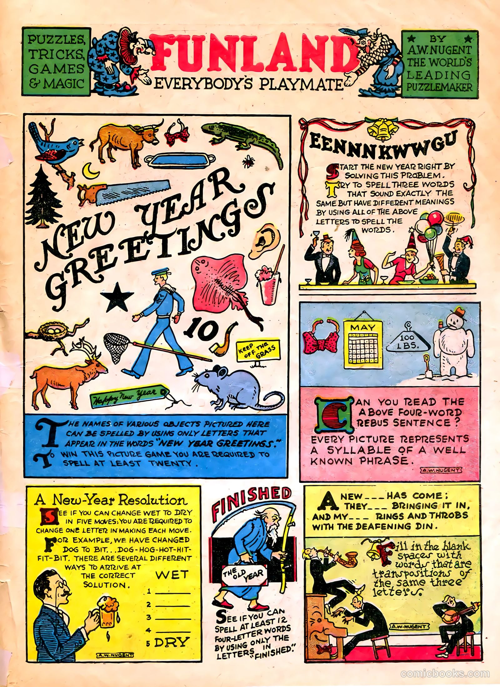 Famous Funnies #90 (1942) — page 50 of 57