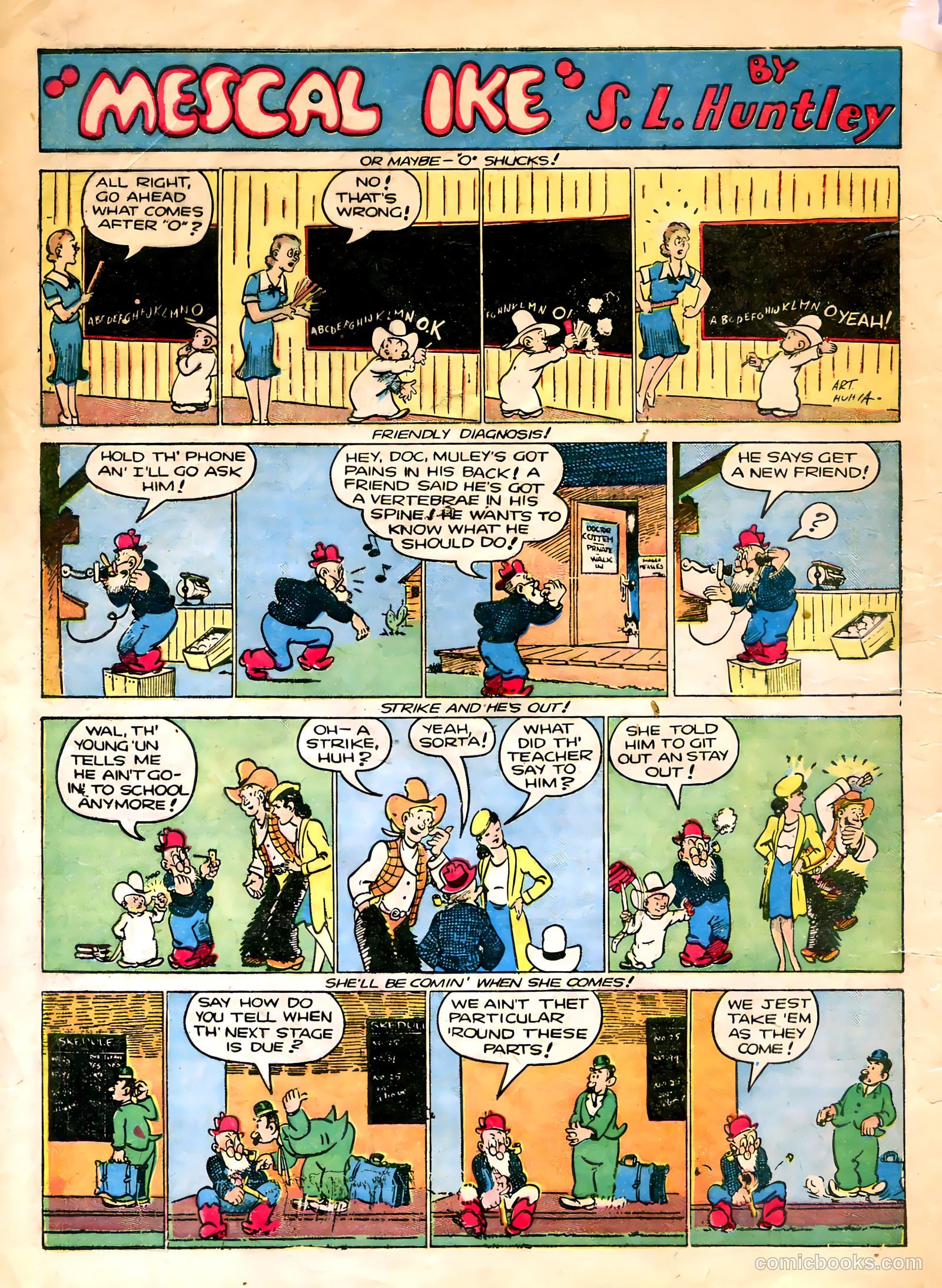 Famous Funnies #90 (1942) — page 53 of 57