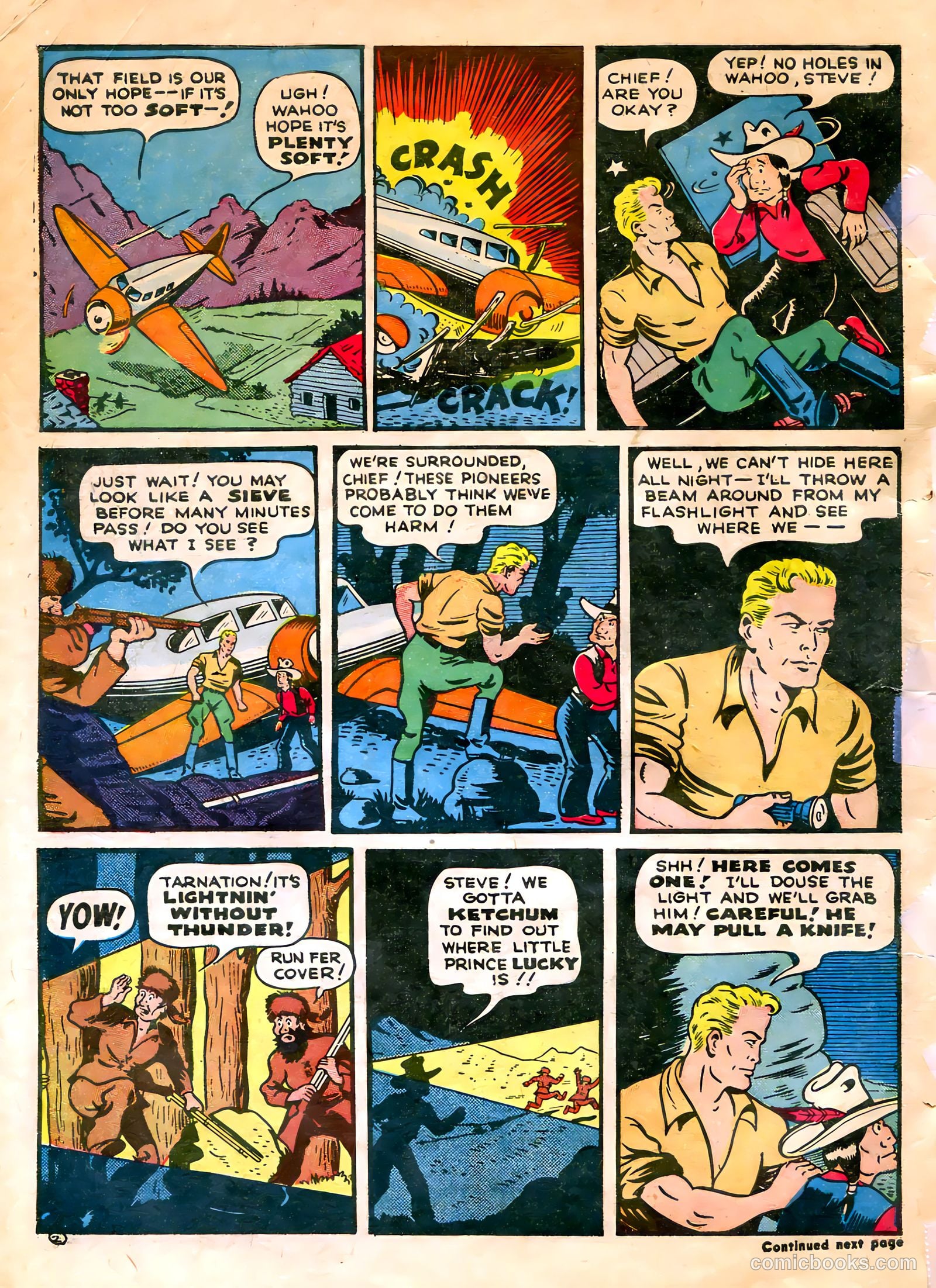 Famous Funnies #90 (1942) — page 55 of 57