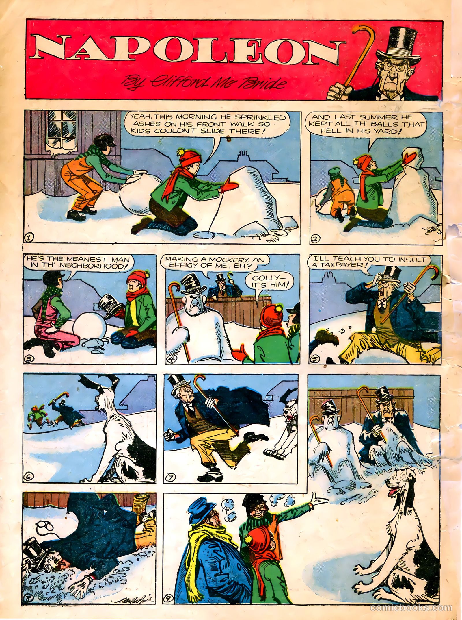Famous Funnies #90 (1942) — page 57 of 57