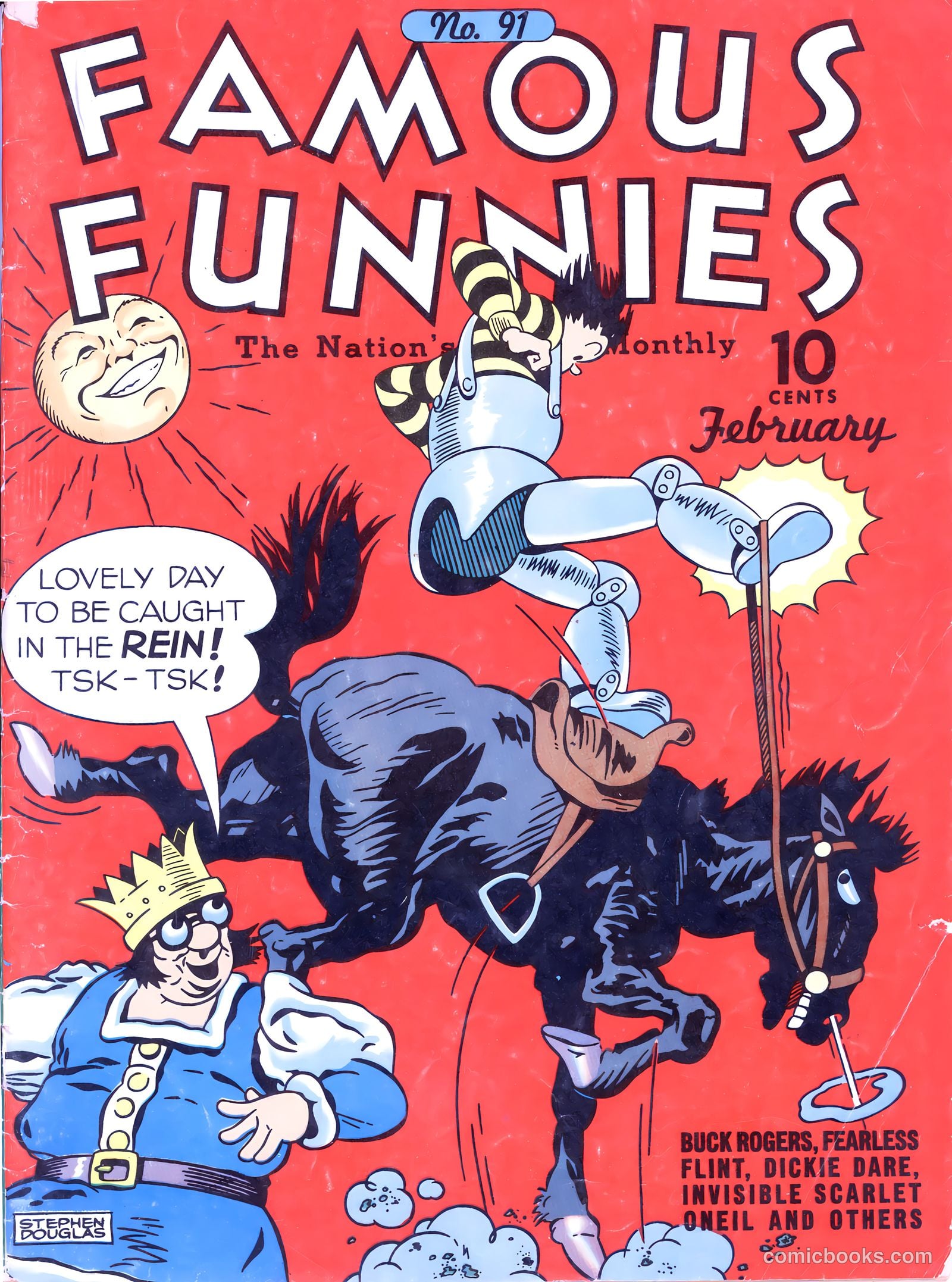 Famous Funnies #91