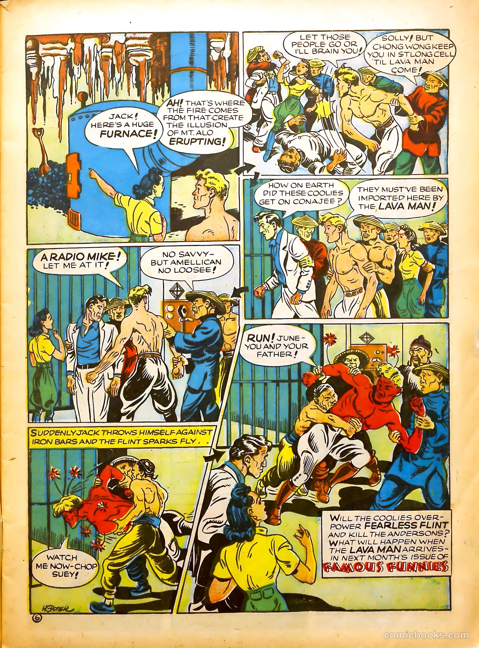 Famous Funnies #91 (1942) — page 11 of 61