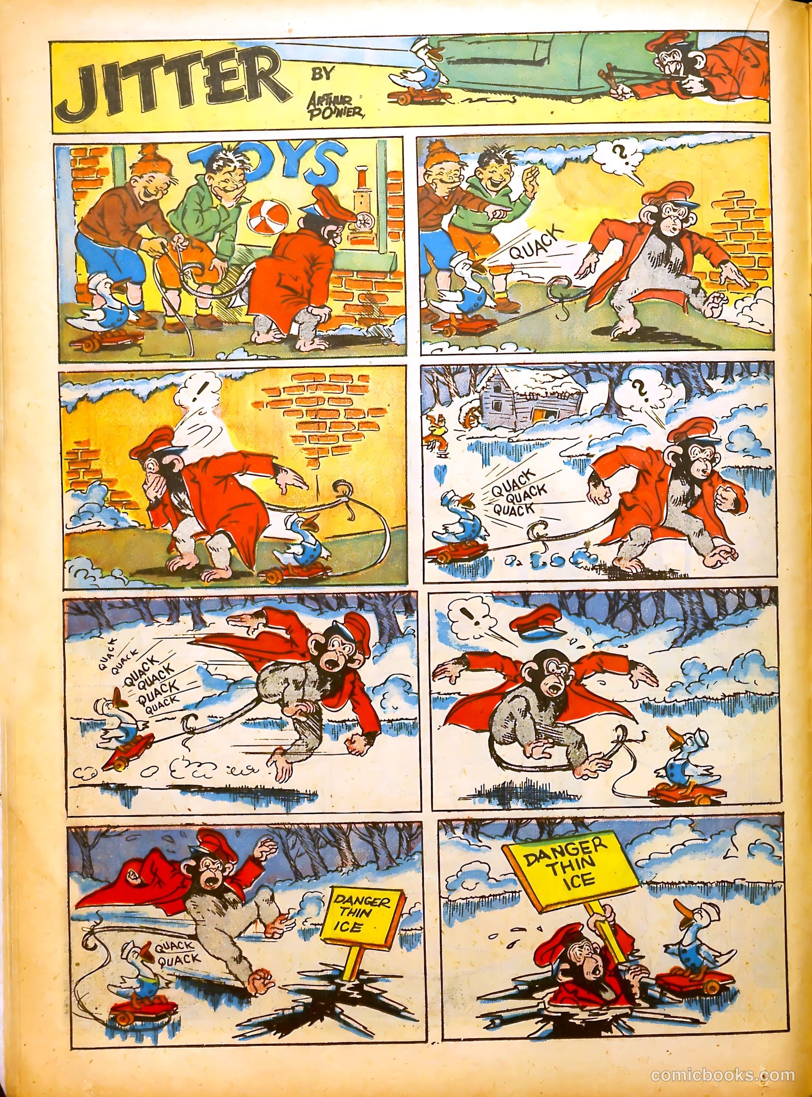 Famous Funnies #91 (1942) — page 18 of 61