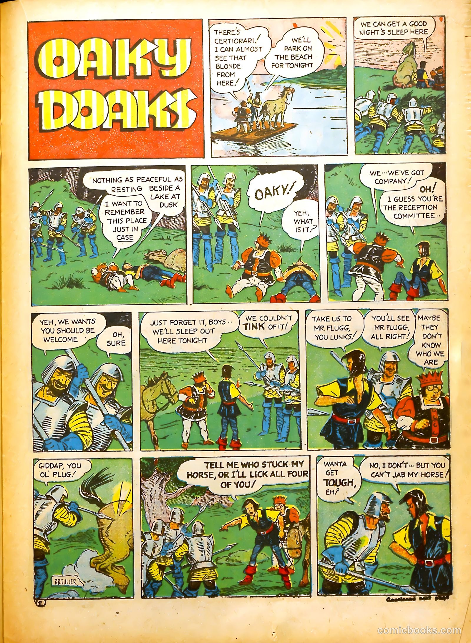 Famous Funnies #91 (1942) — page 36 of 61