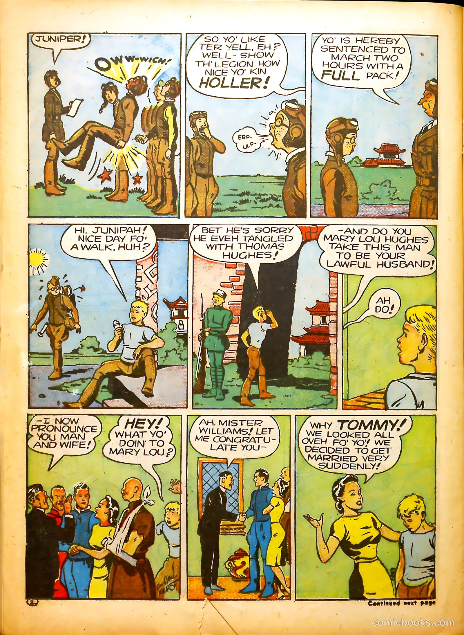 Famous Funnies #91 (1942) — page 41 of 61